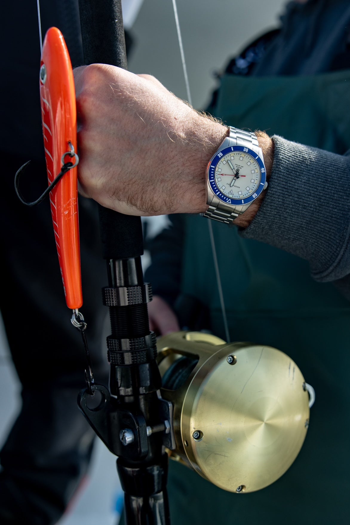Diver Blue Bezel - Cream Dial