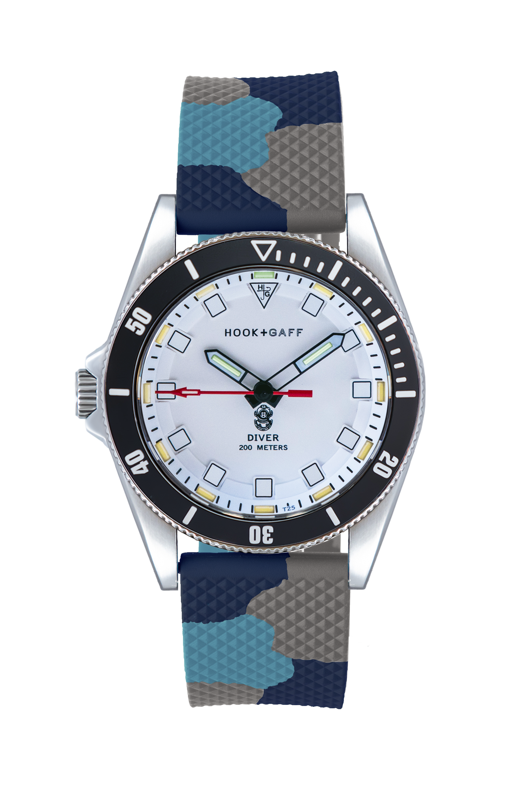 Diver Black Bezel - White Dial