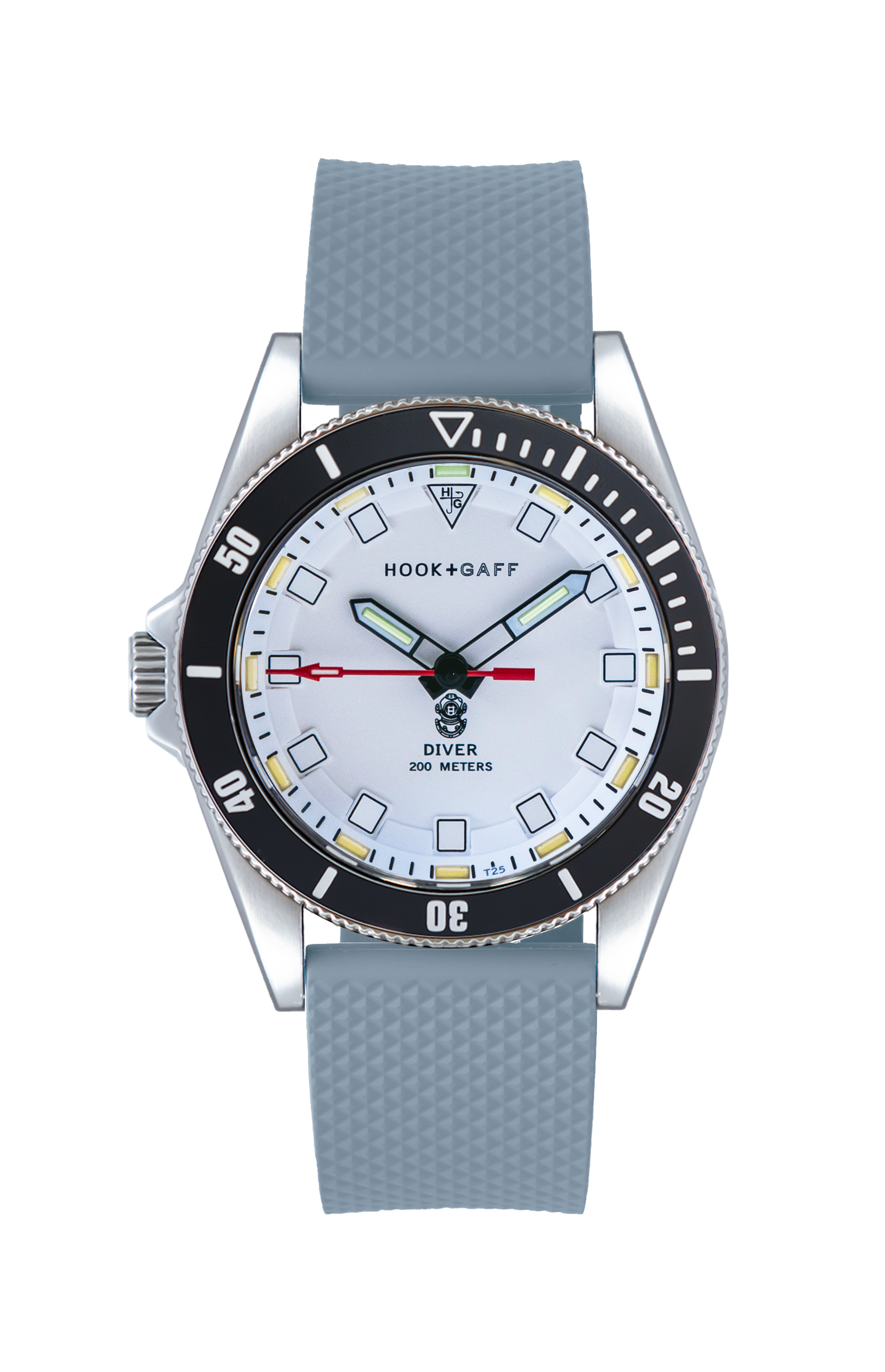 Diver Black Bezel - White Dial