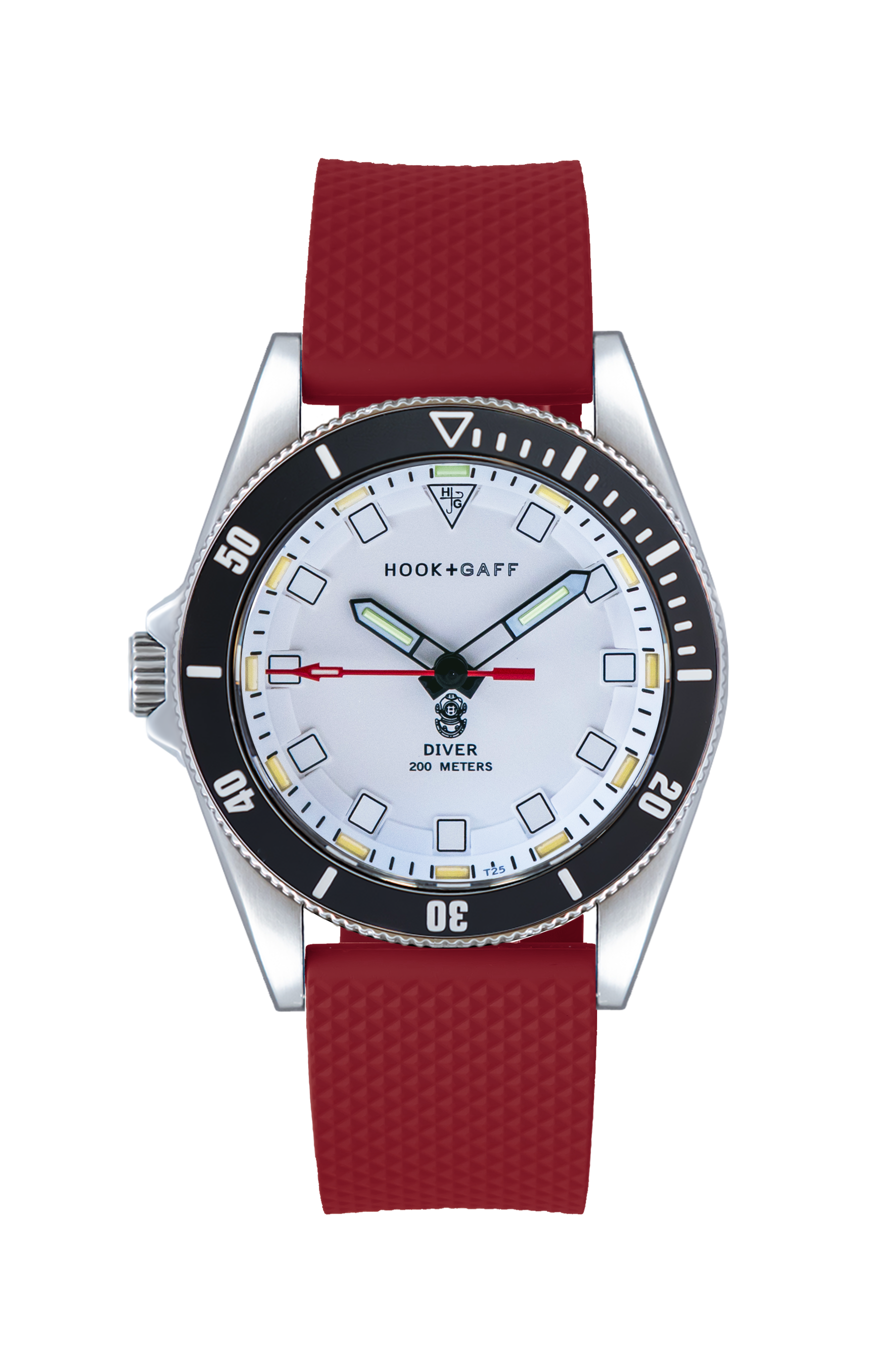 Diver Black Bezel - White Dial