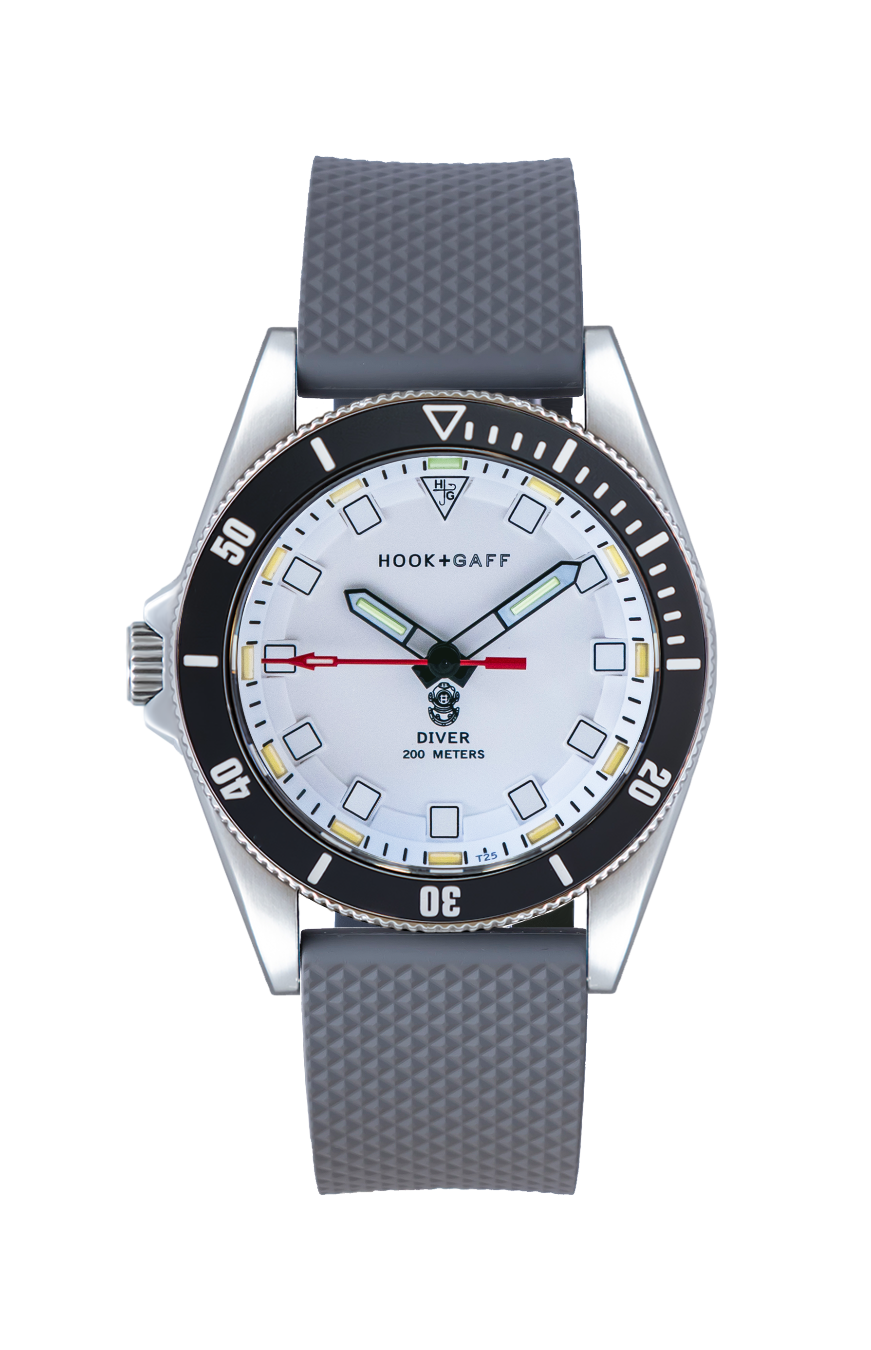 Diver Black Bezel - White Dial