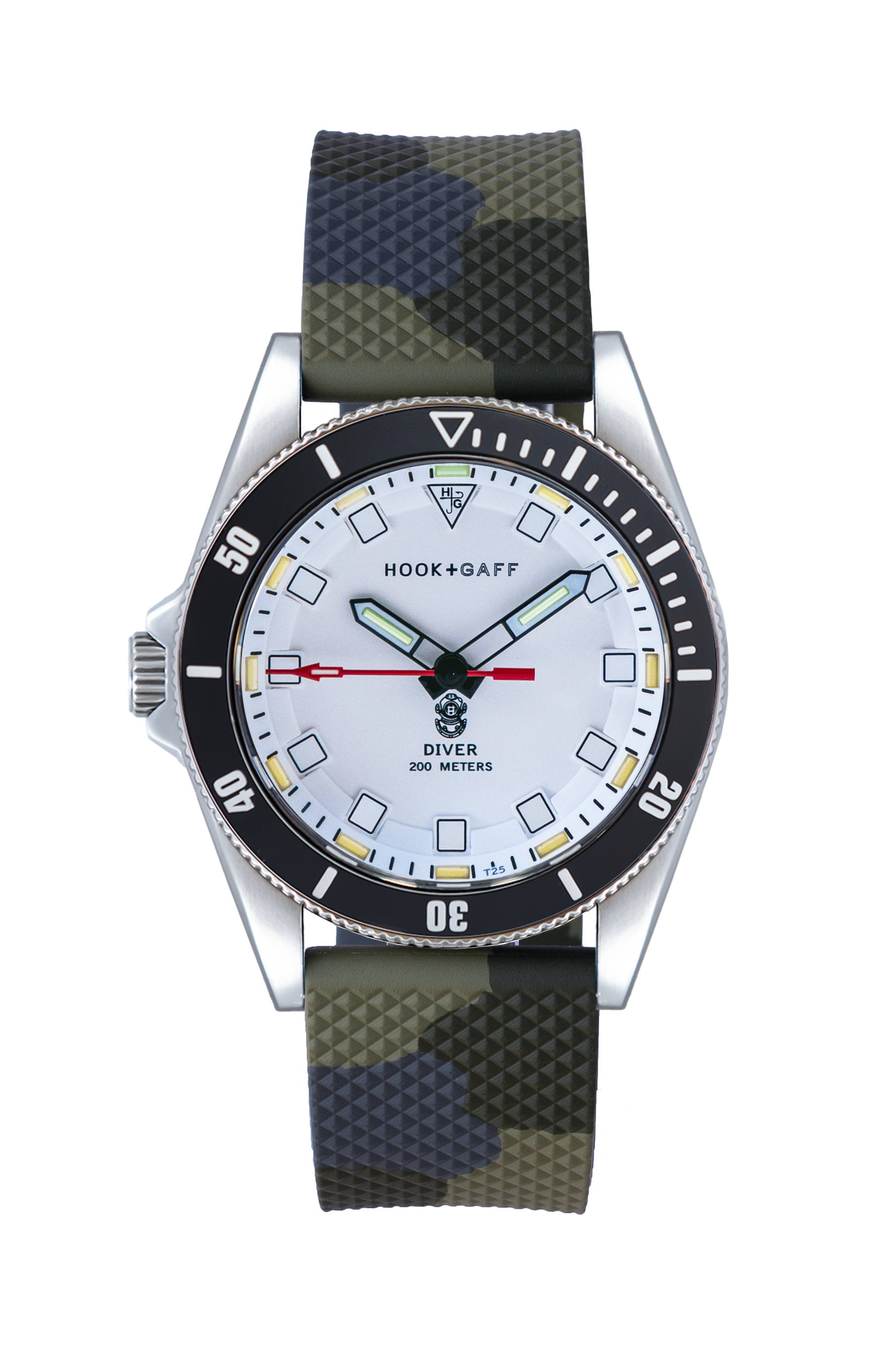 Diver Black Bezel - White Dial