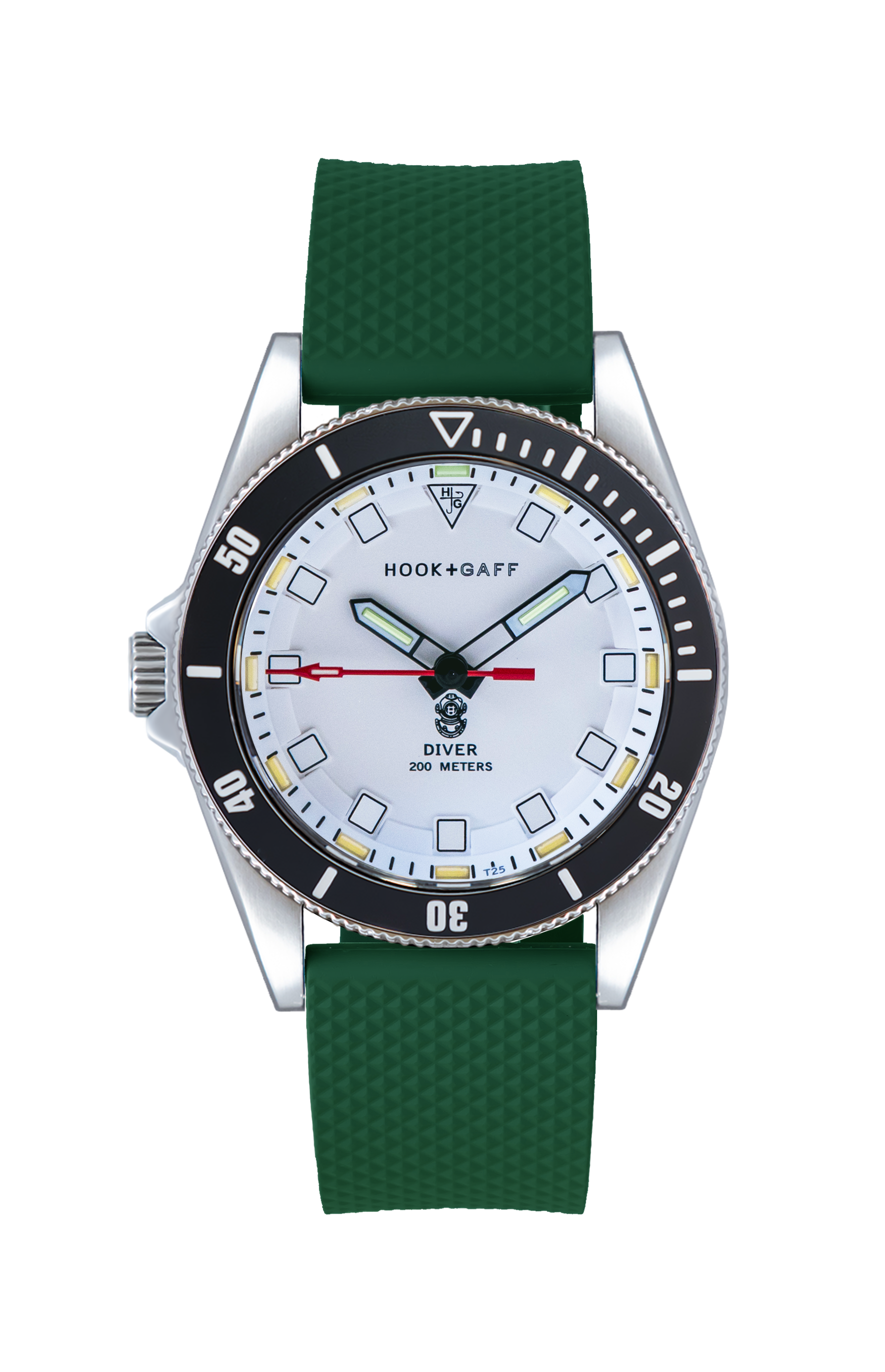 Diver Black Bezel - White Dial