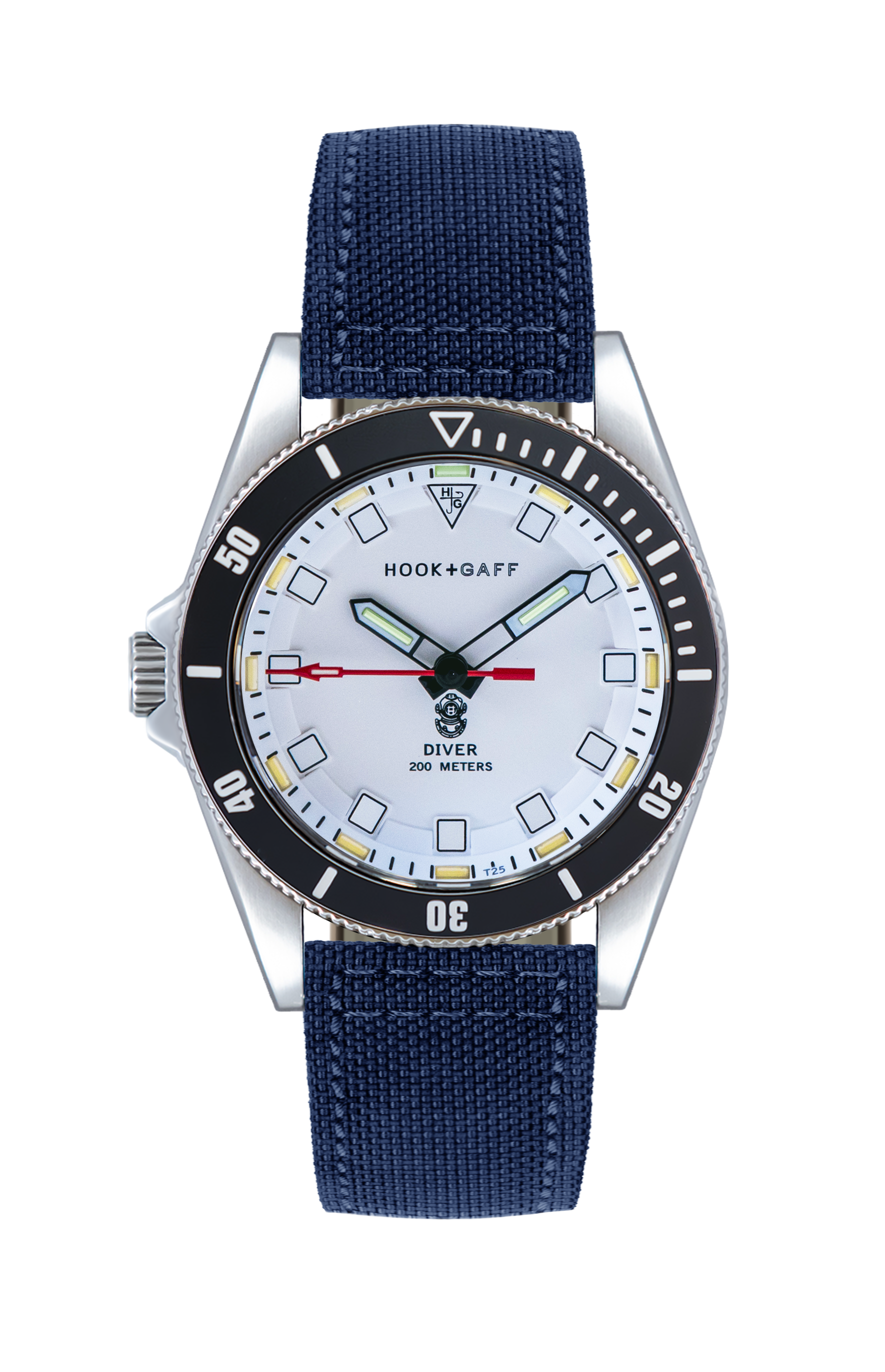 Diver Black Bezel - White Dial