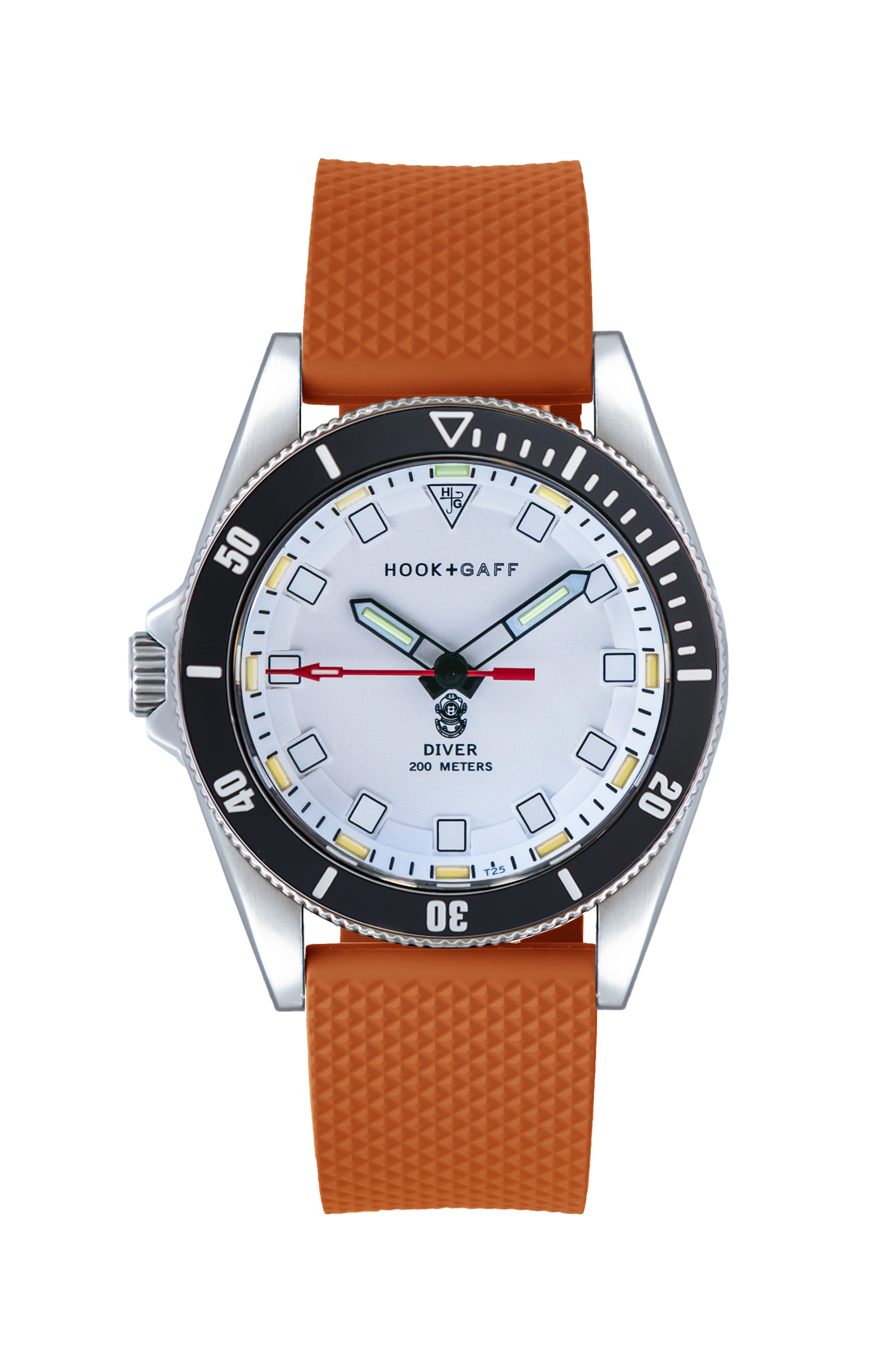 Diver Black Bezel - White Dial