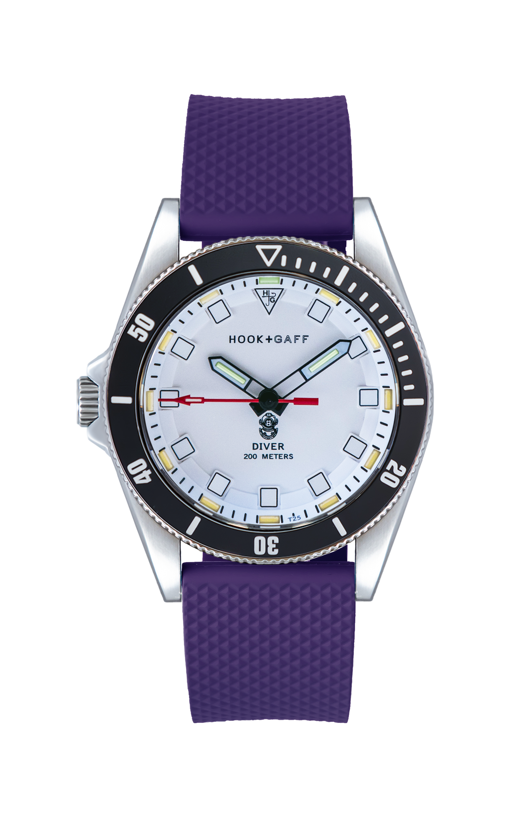 Diver Black Bezel - White Dial