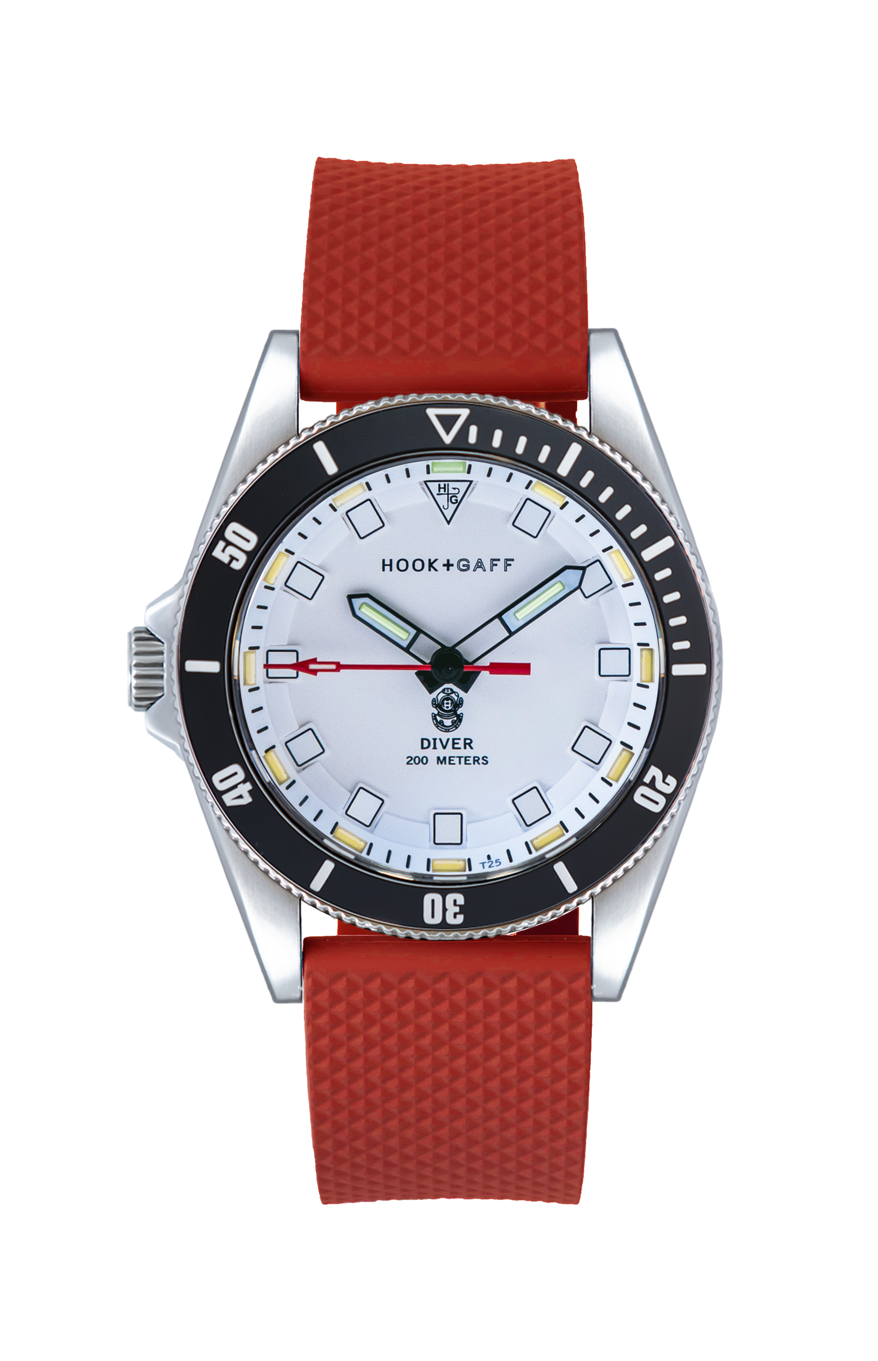 Diver Black Bezel - White Dial