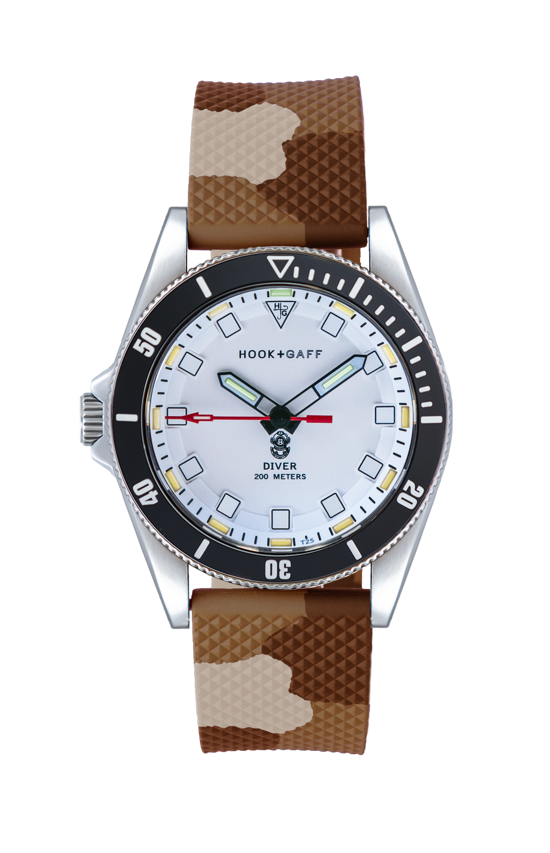 Diver Black Bezel - White Dial