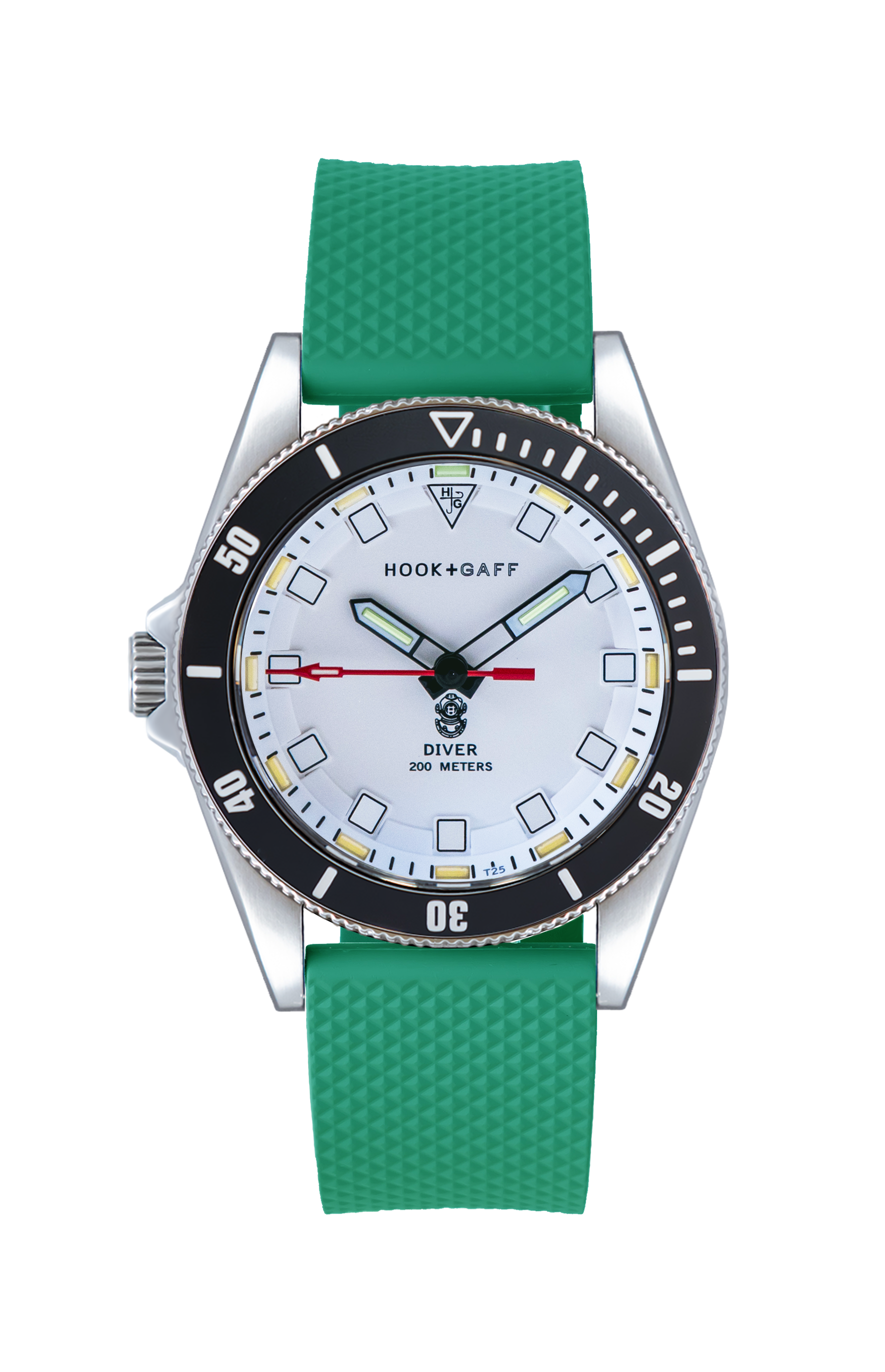 Diver Black Bezel - White Dial