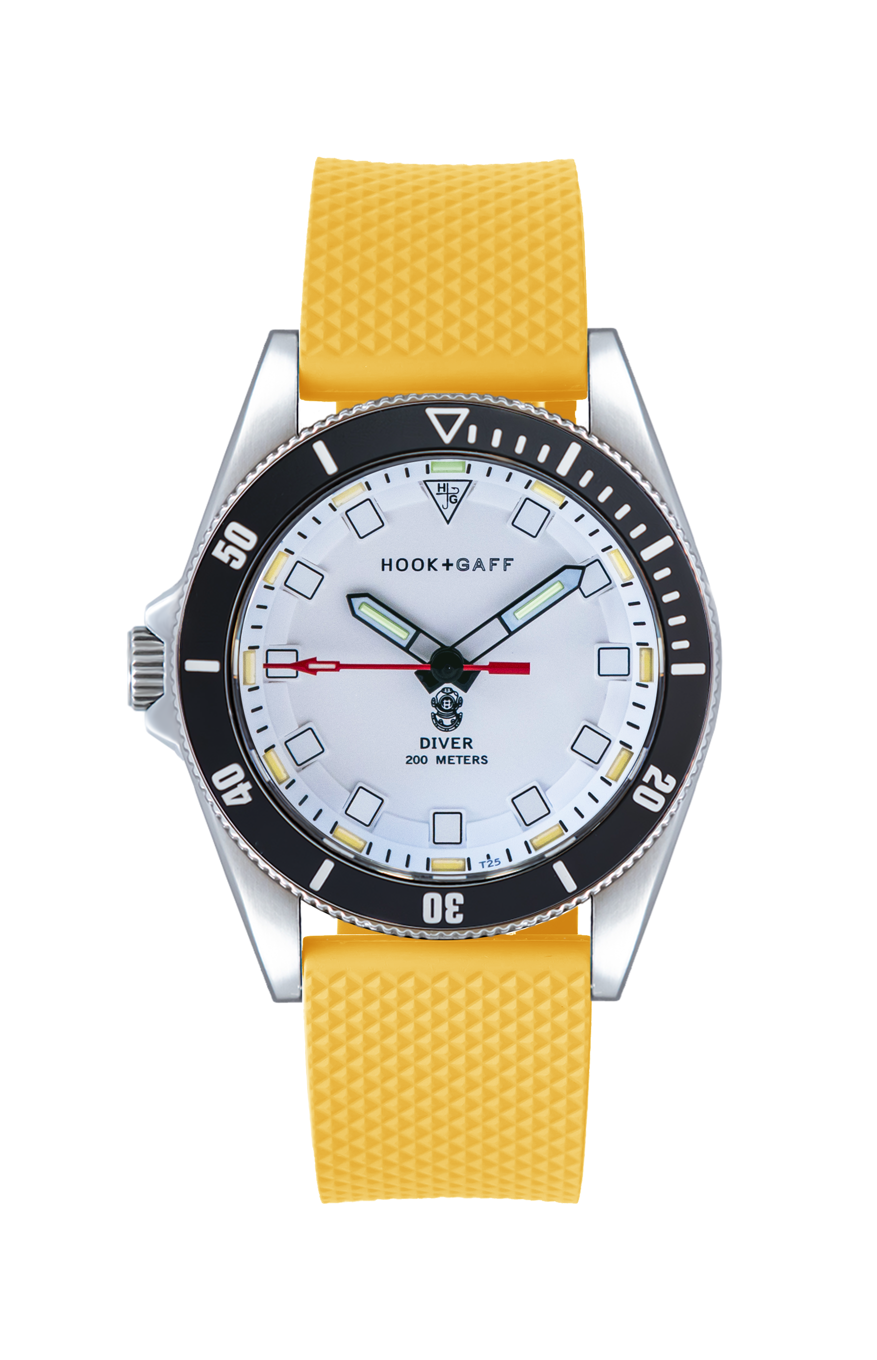 Diver Black Bezel - White Dial