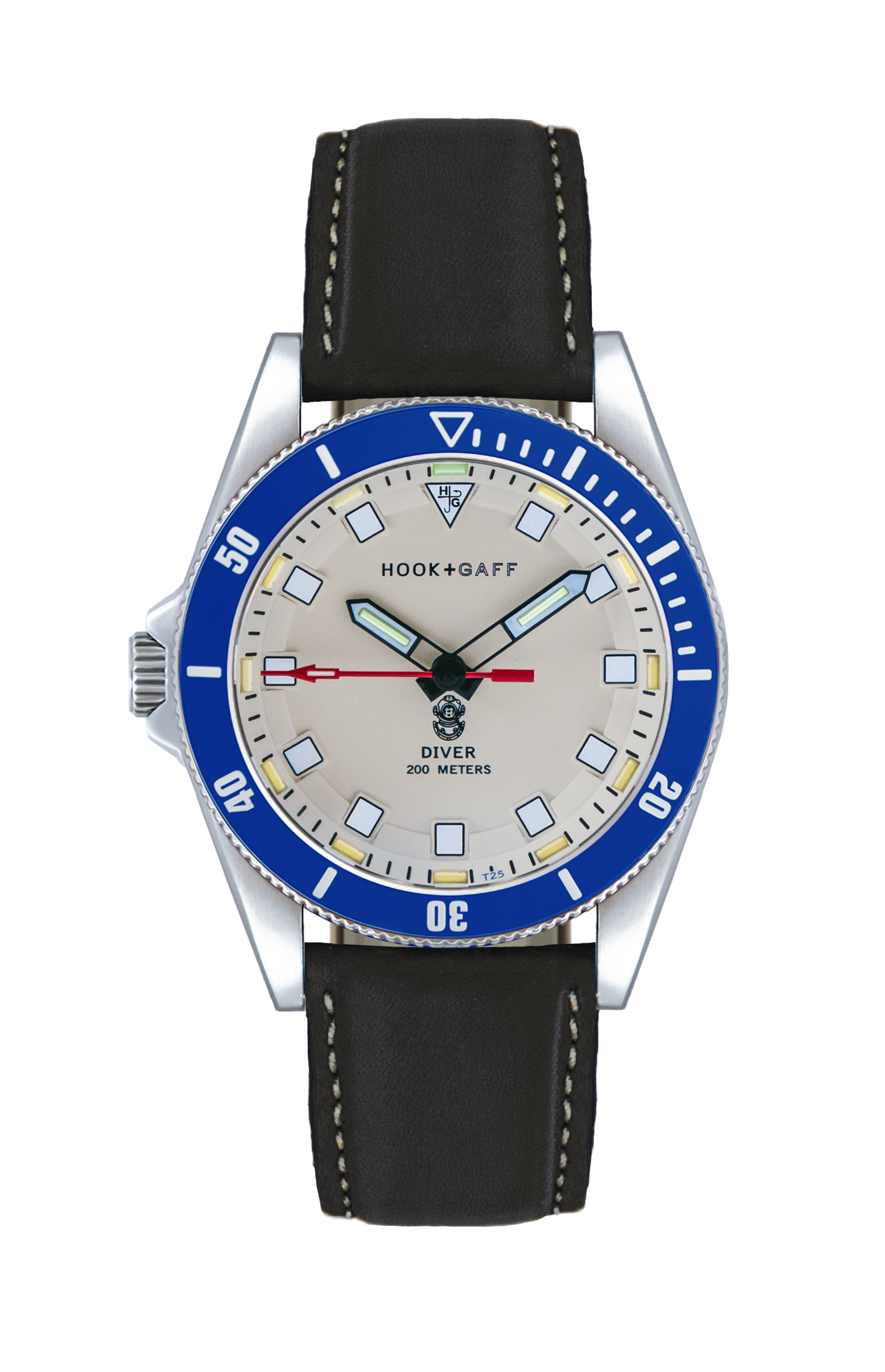 Diver Blue Bezel - Cream Dial