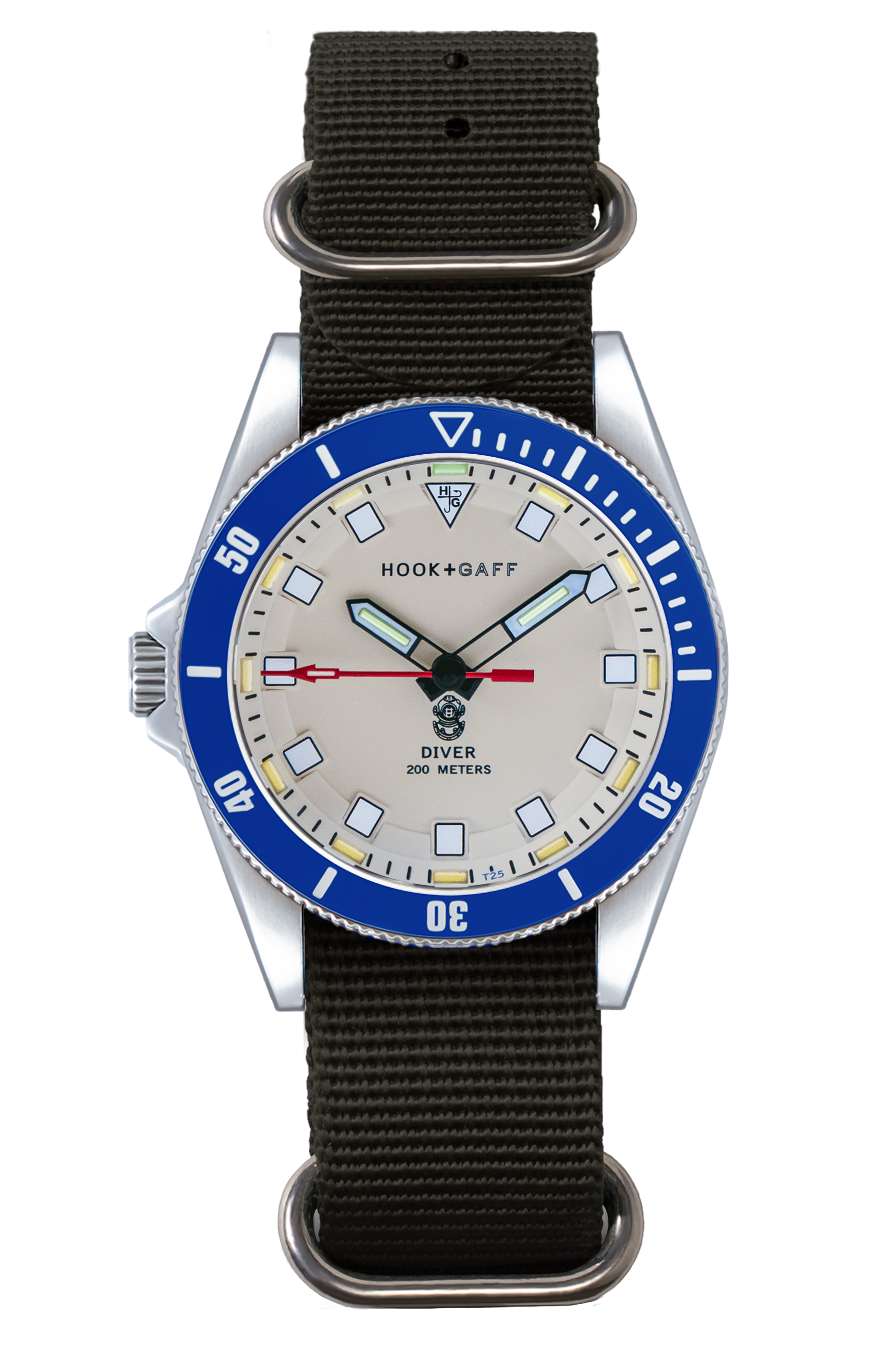 Diver Blue Bezel - Cream Dial