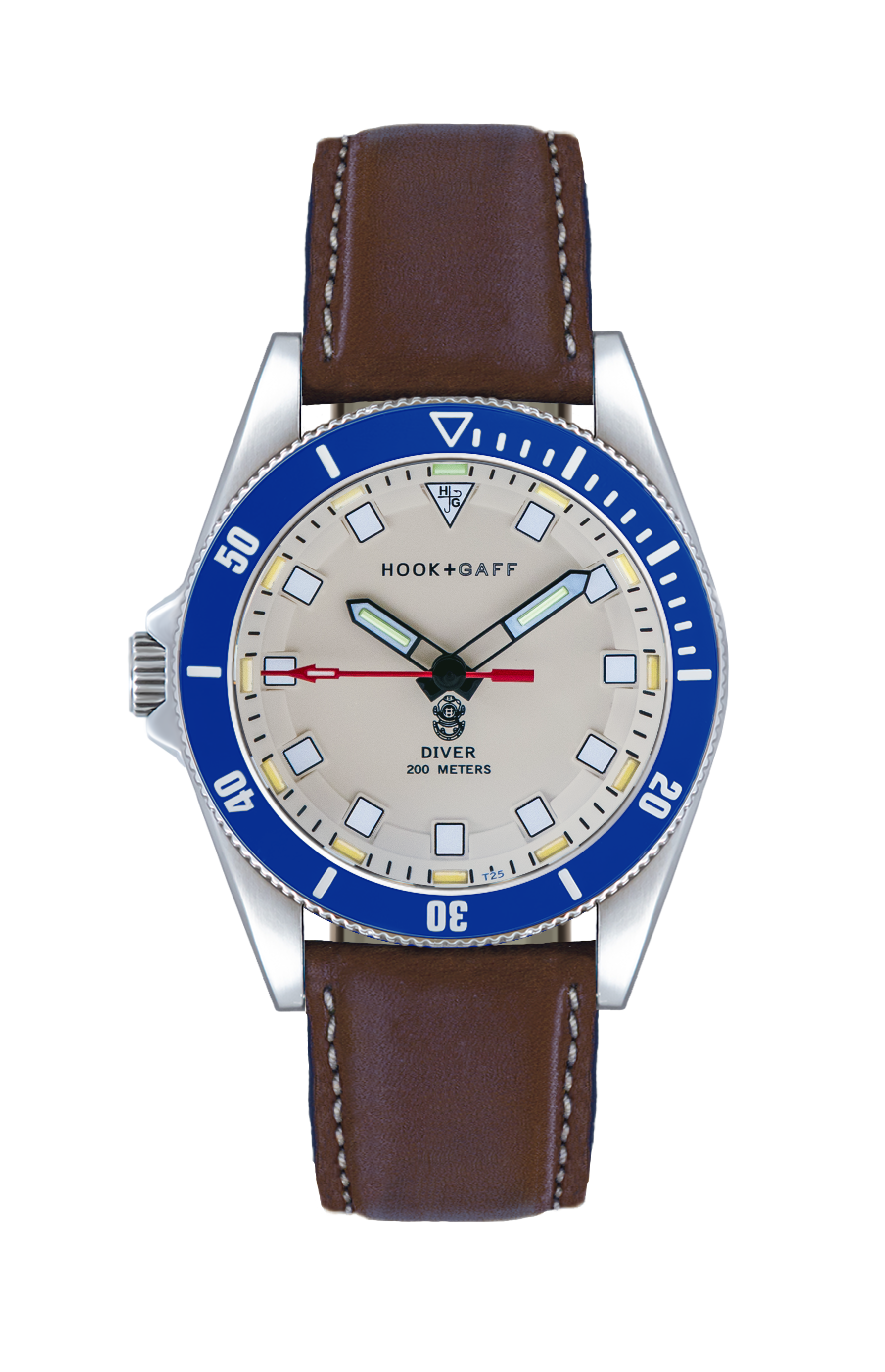 Diver Blue Bezel - Cream Dial