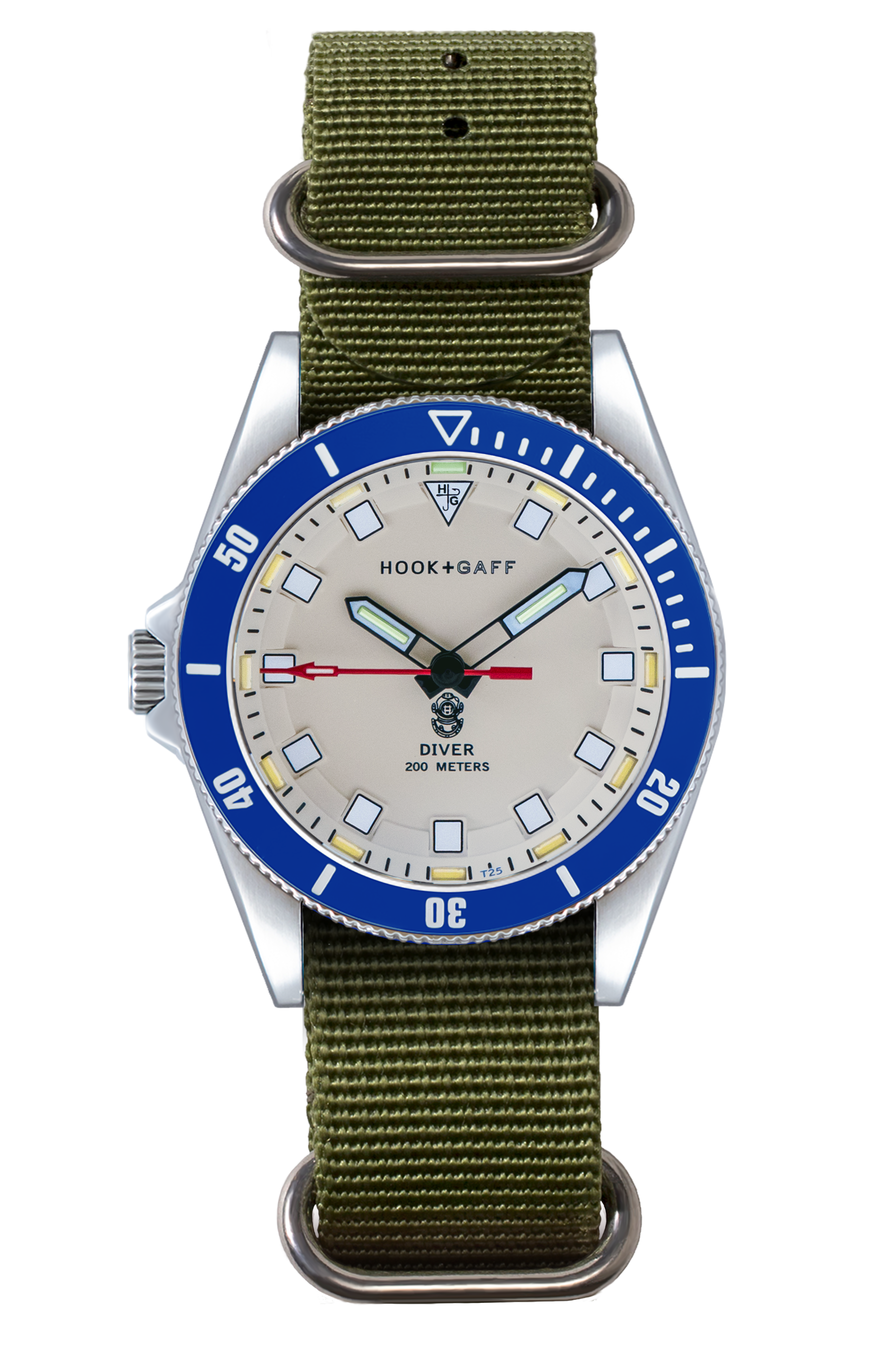 Diver Blue Bezel - Cream Dial