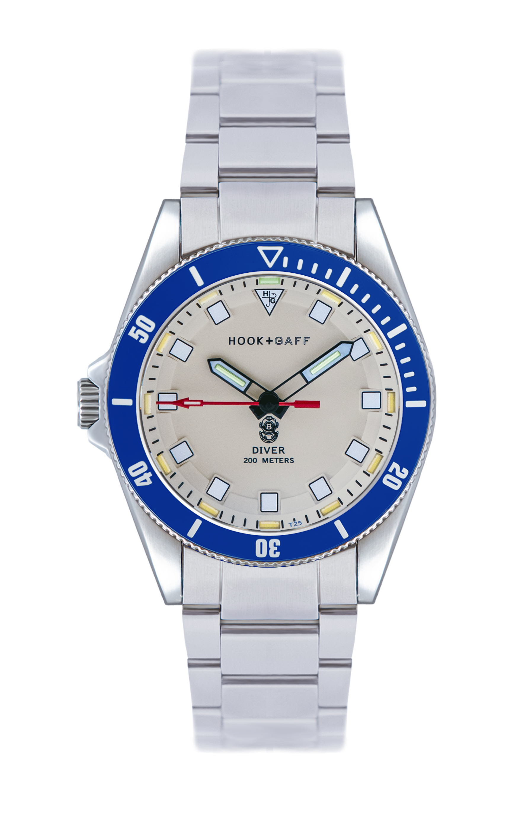 Diver Blue Bezel - Cream Dial