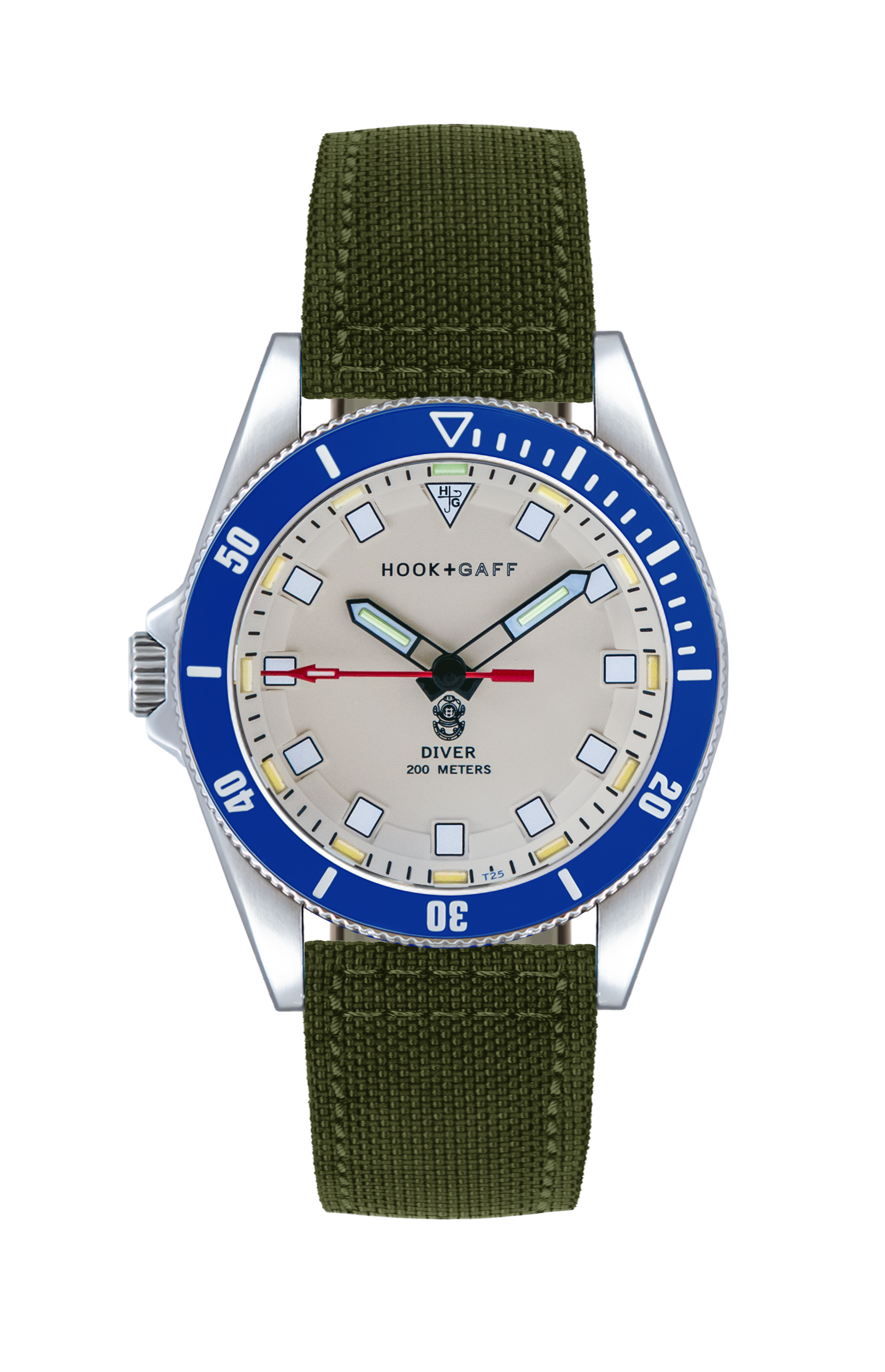 Diver Blue Bezel - Cream Dial