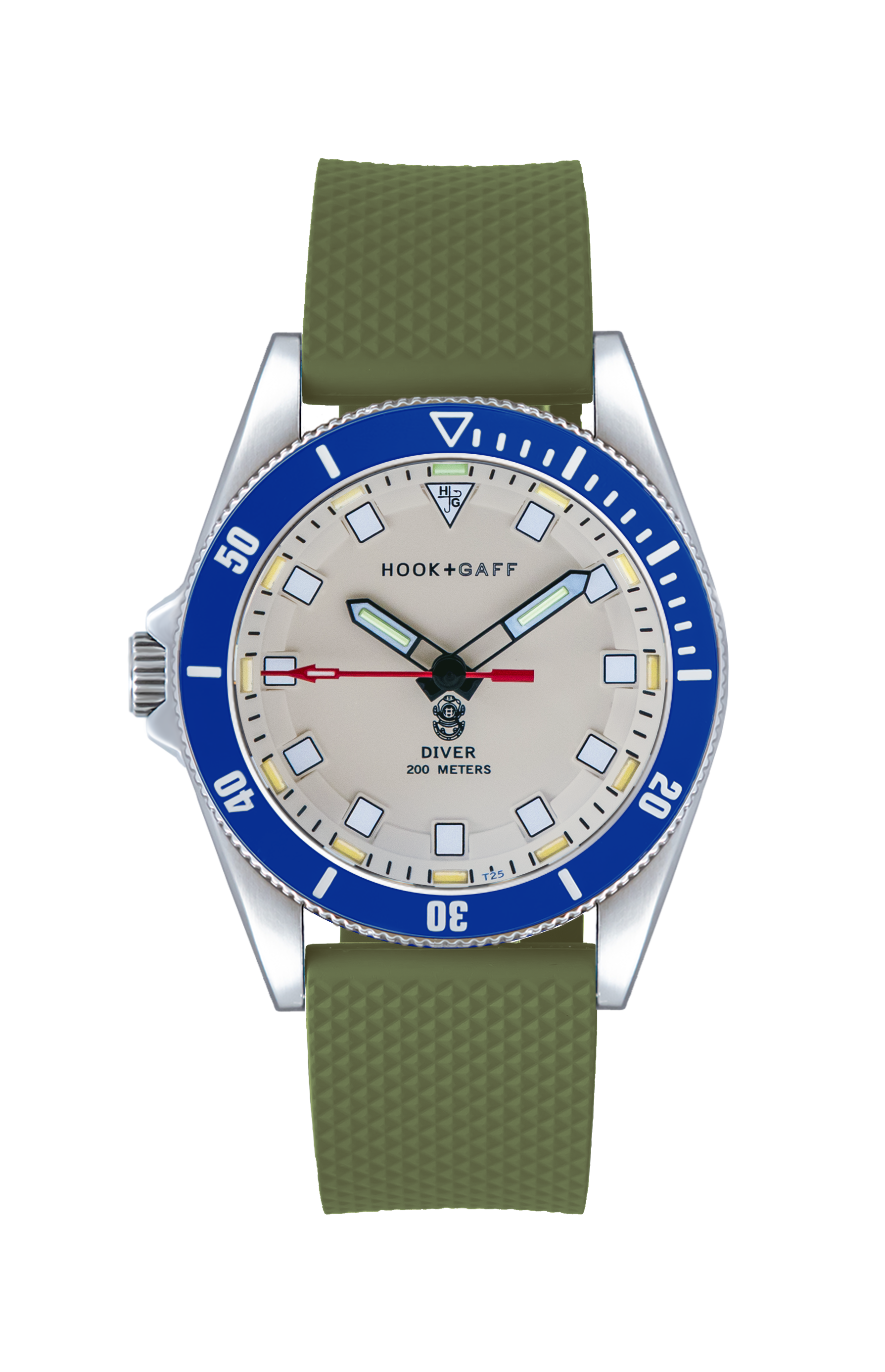 Diver Blue Bezel - Cream Dial