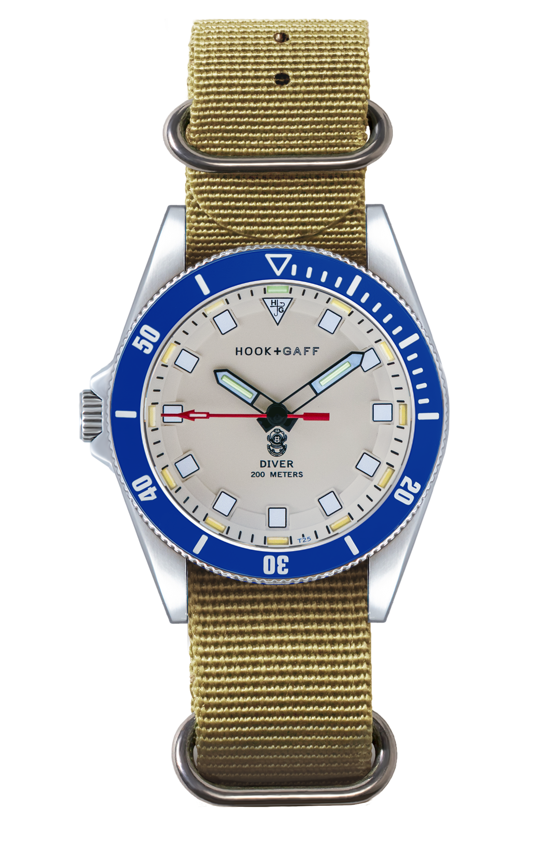 Diver Blue Bezel - Cream Dial