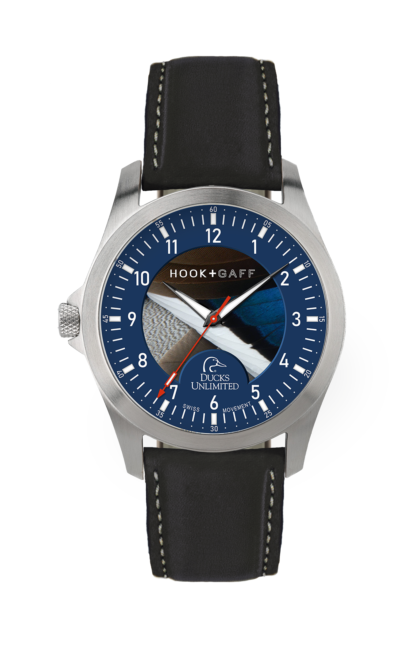 Ducks Unlimited Watch - Mallard Feather Dial