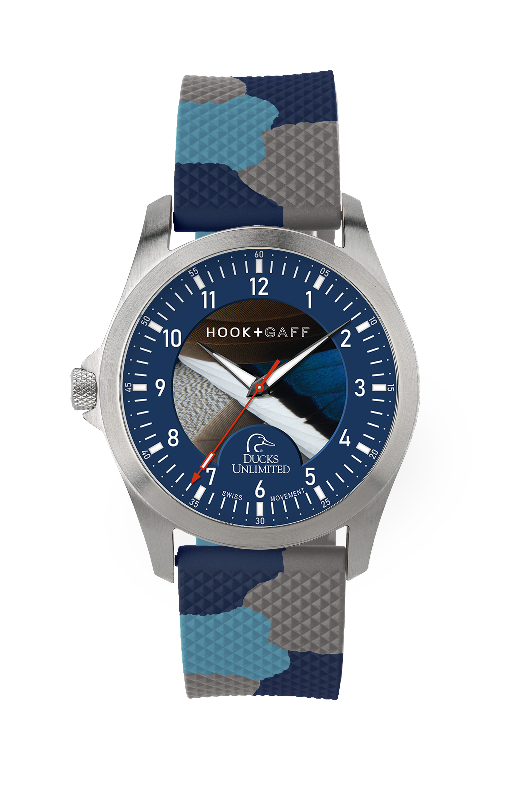 Ducks Unlimited Watch - Mallard Feather Dial