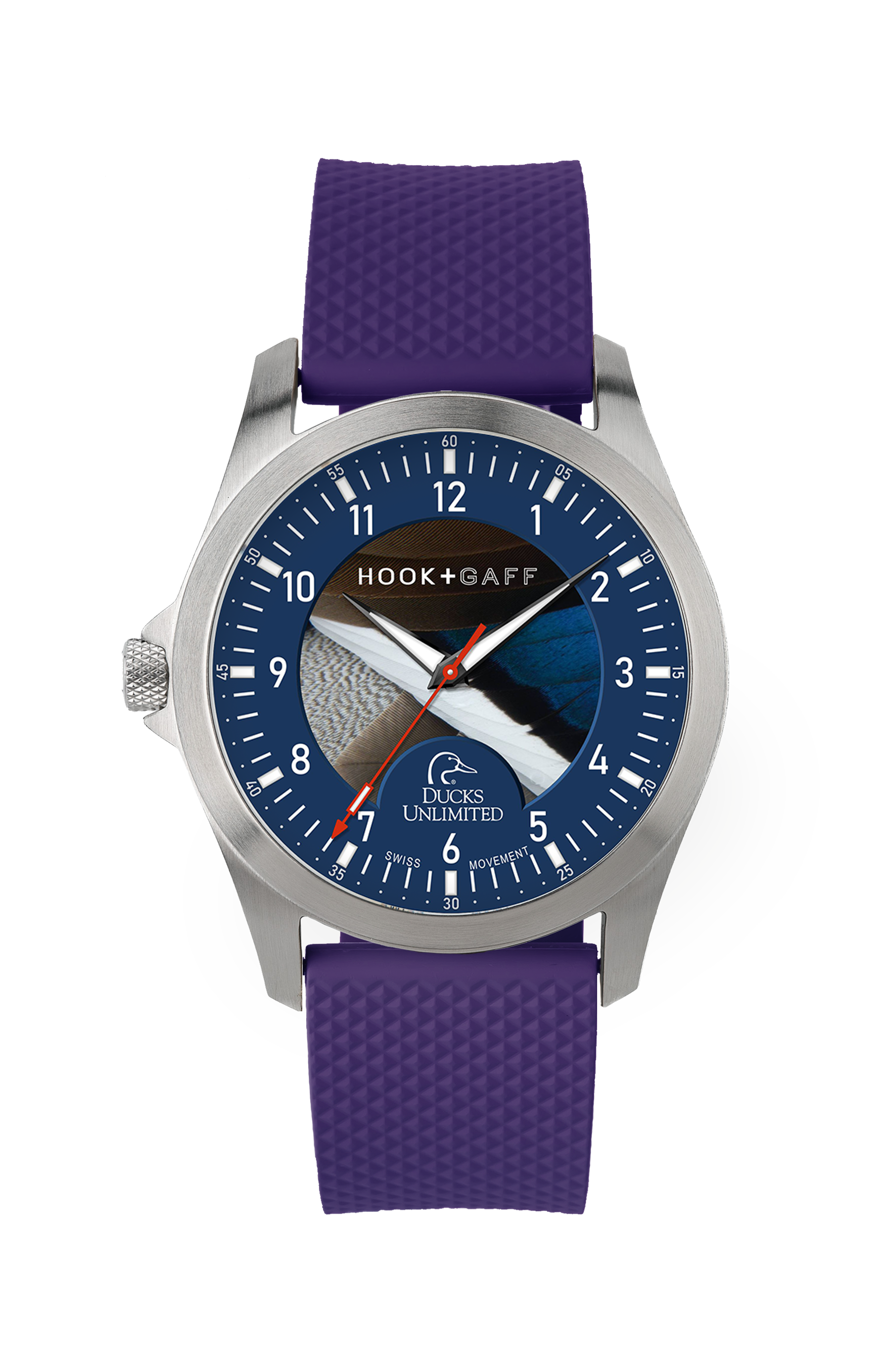 Ducks Unlimited Watch - Mallard Feather Dial