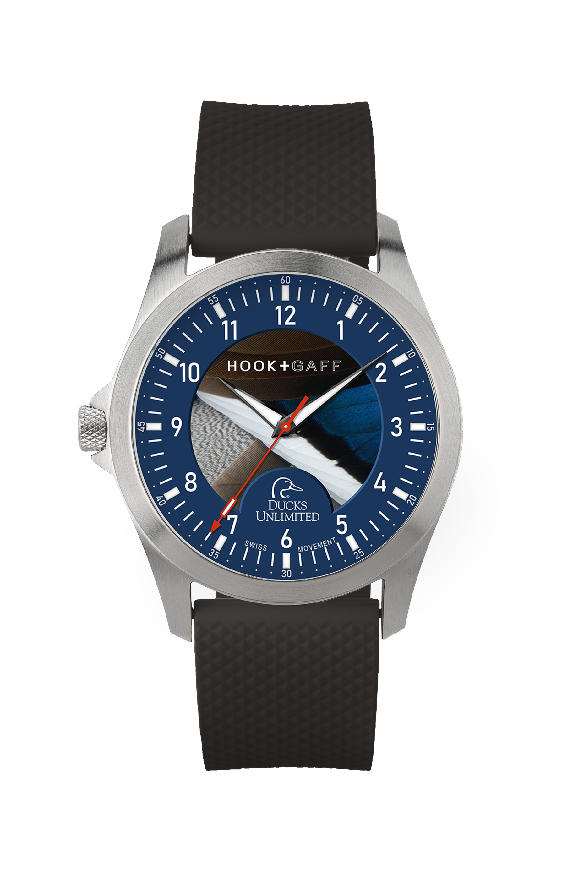 Ducks Unlimited Watch - Mallard Feather Dial