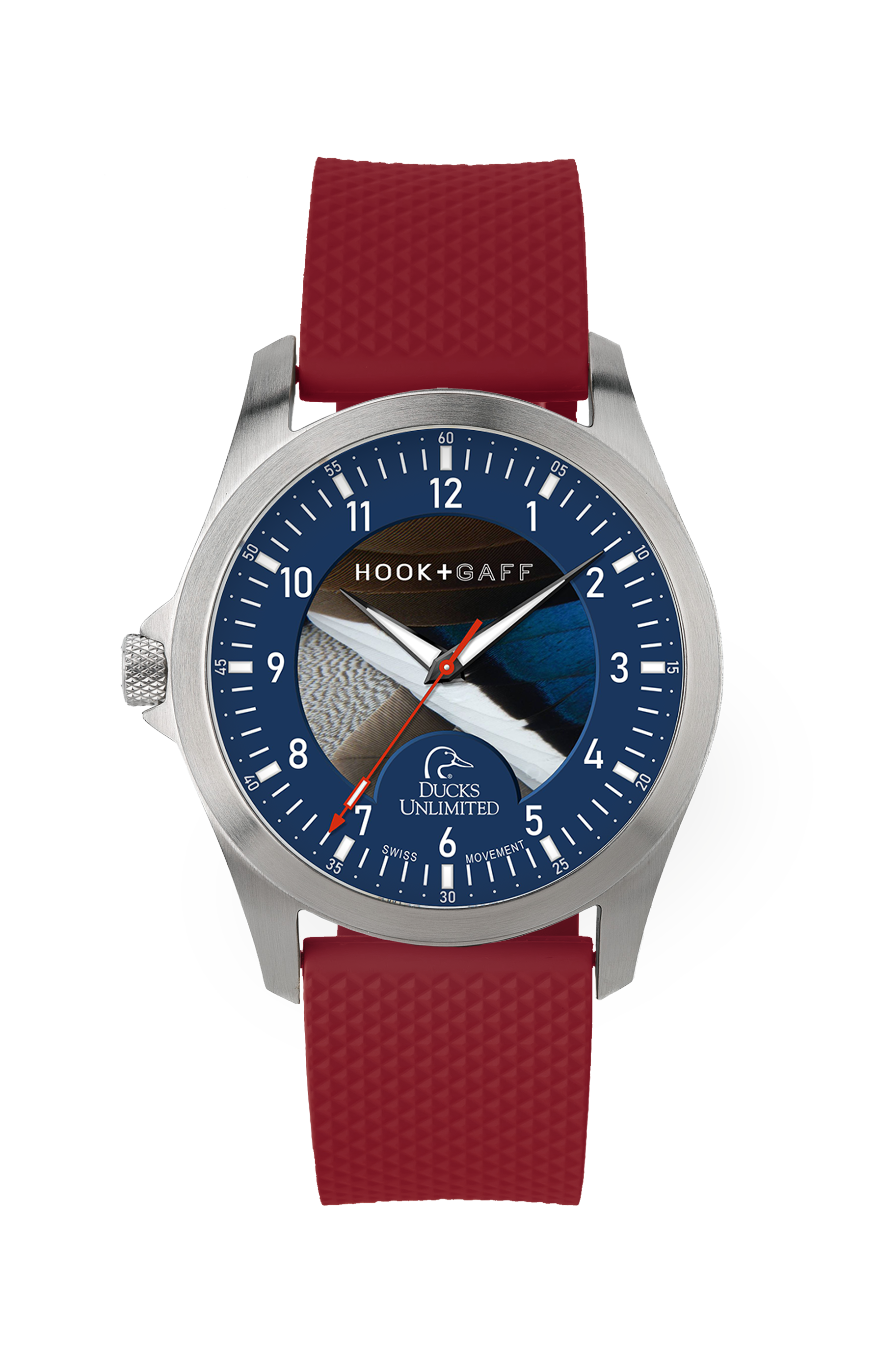 Ducks Unlimited Watch - Mallard Feather Dial