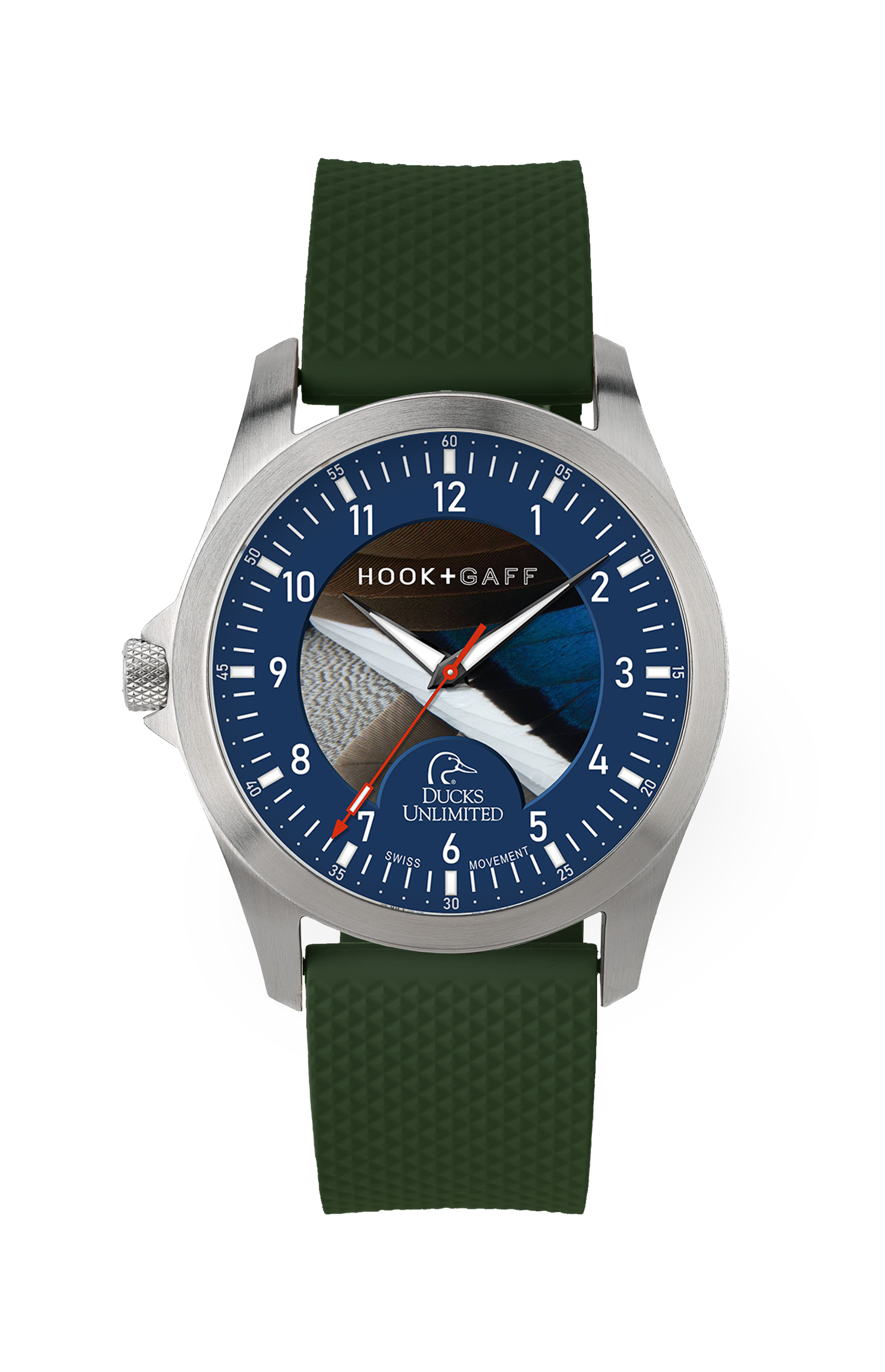Ducks Unlimited Watch - Mallard Feather Dial