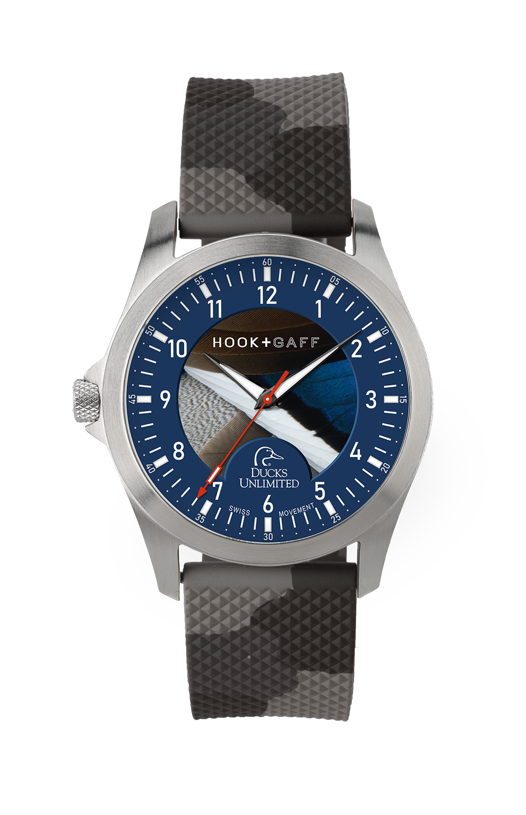 Ducks Unlimited Watch - Mallard Feather Dial