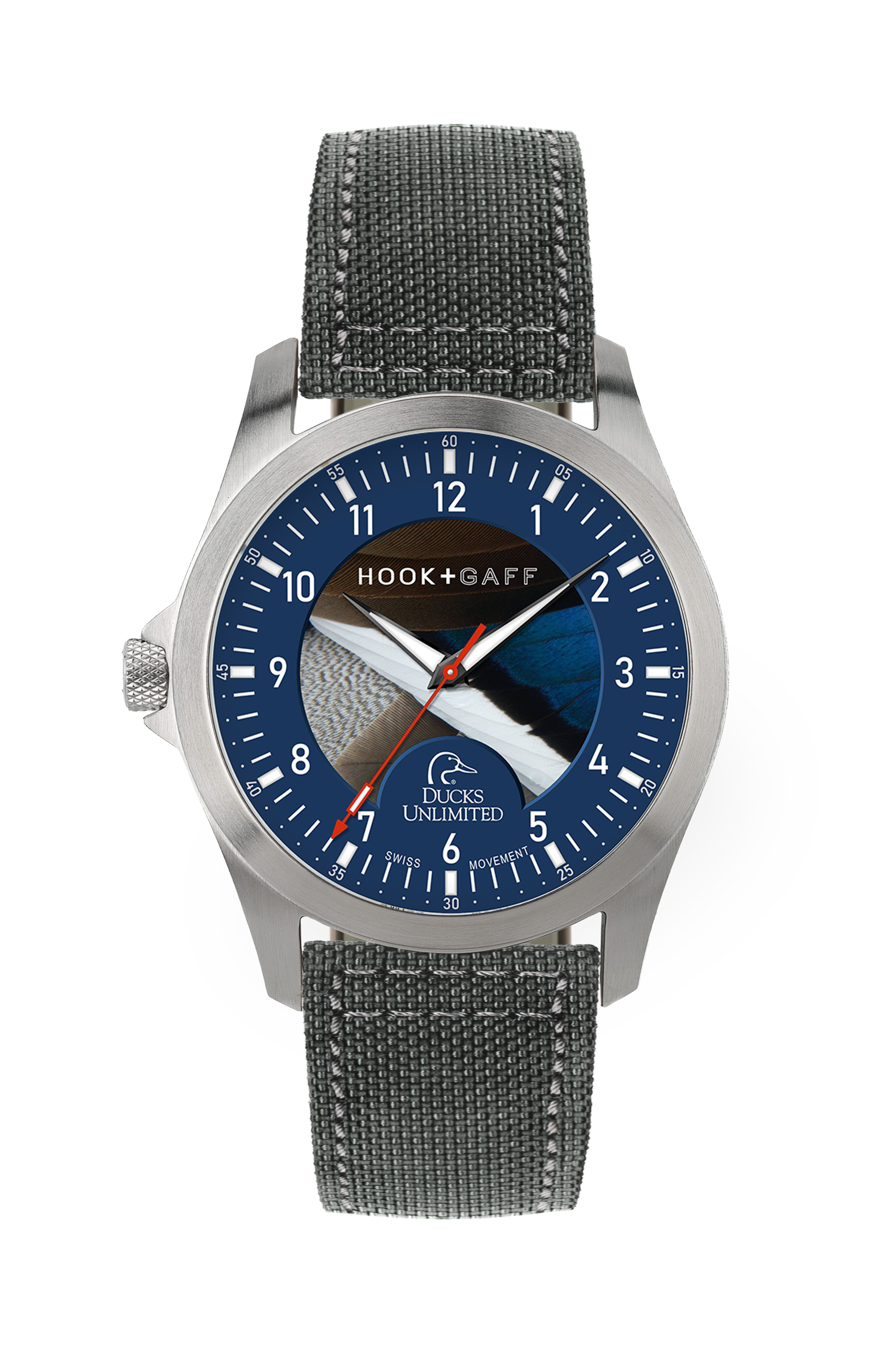 Ducks Unlimited Watch - Mallard Feather Dial