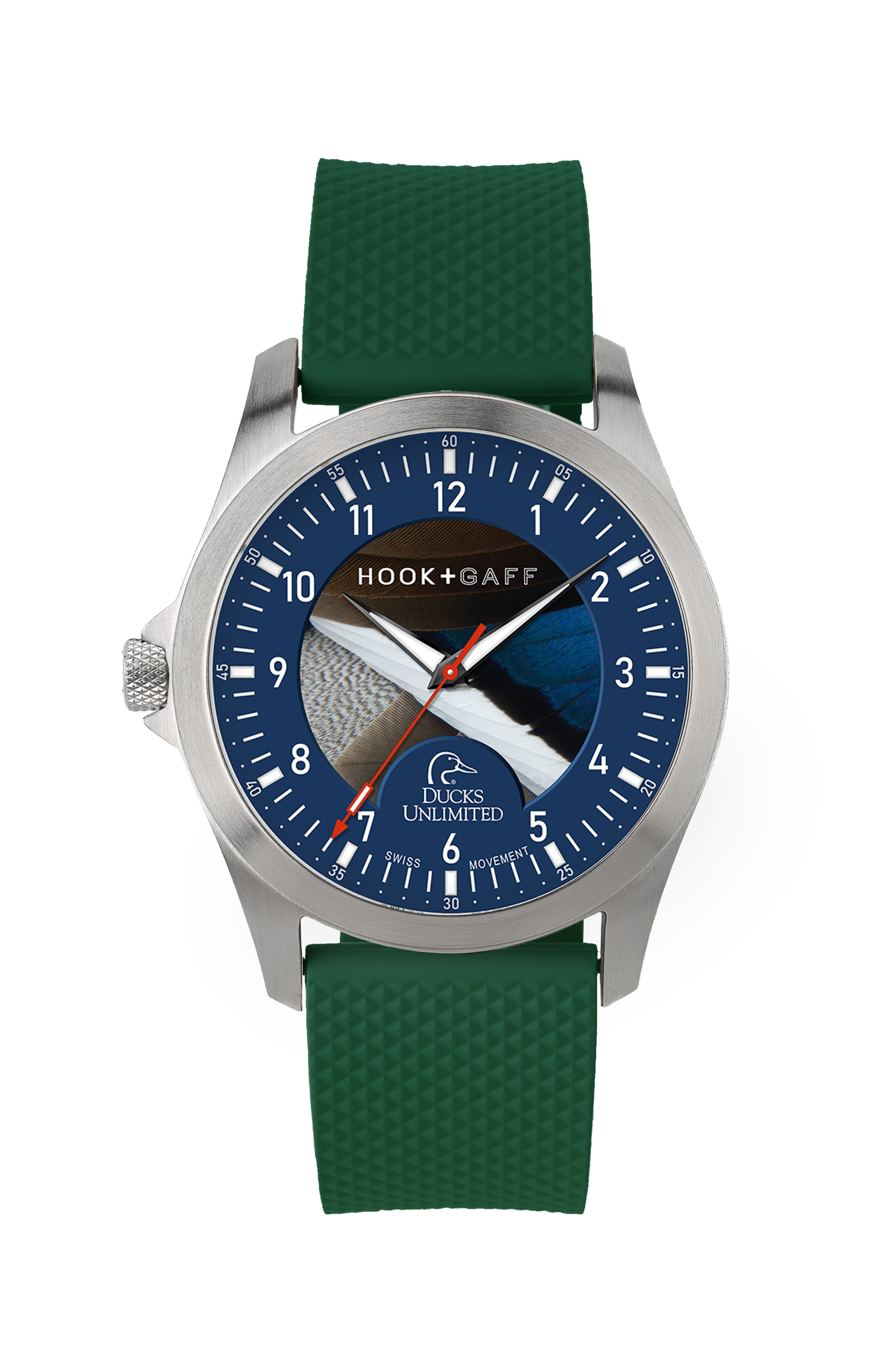 Ducks Unlimited Watch - Mallard Feather Dial