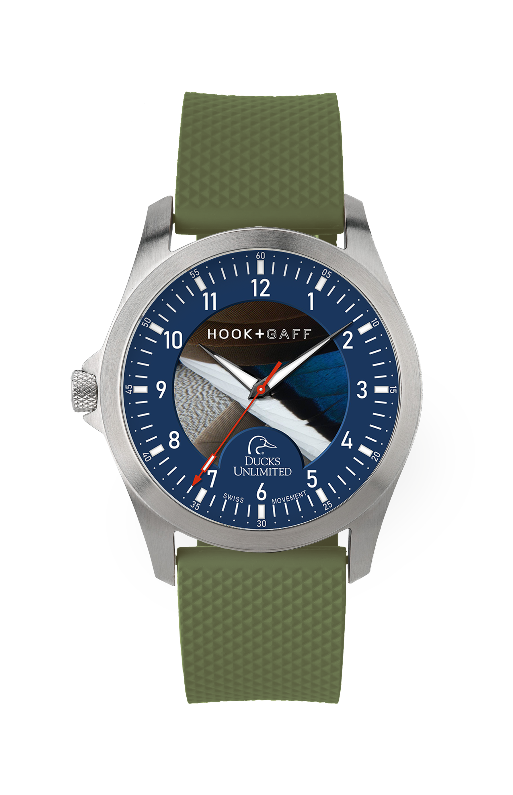 Ducks Unlimited Watch - Mallard Feather Dial