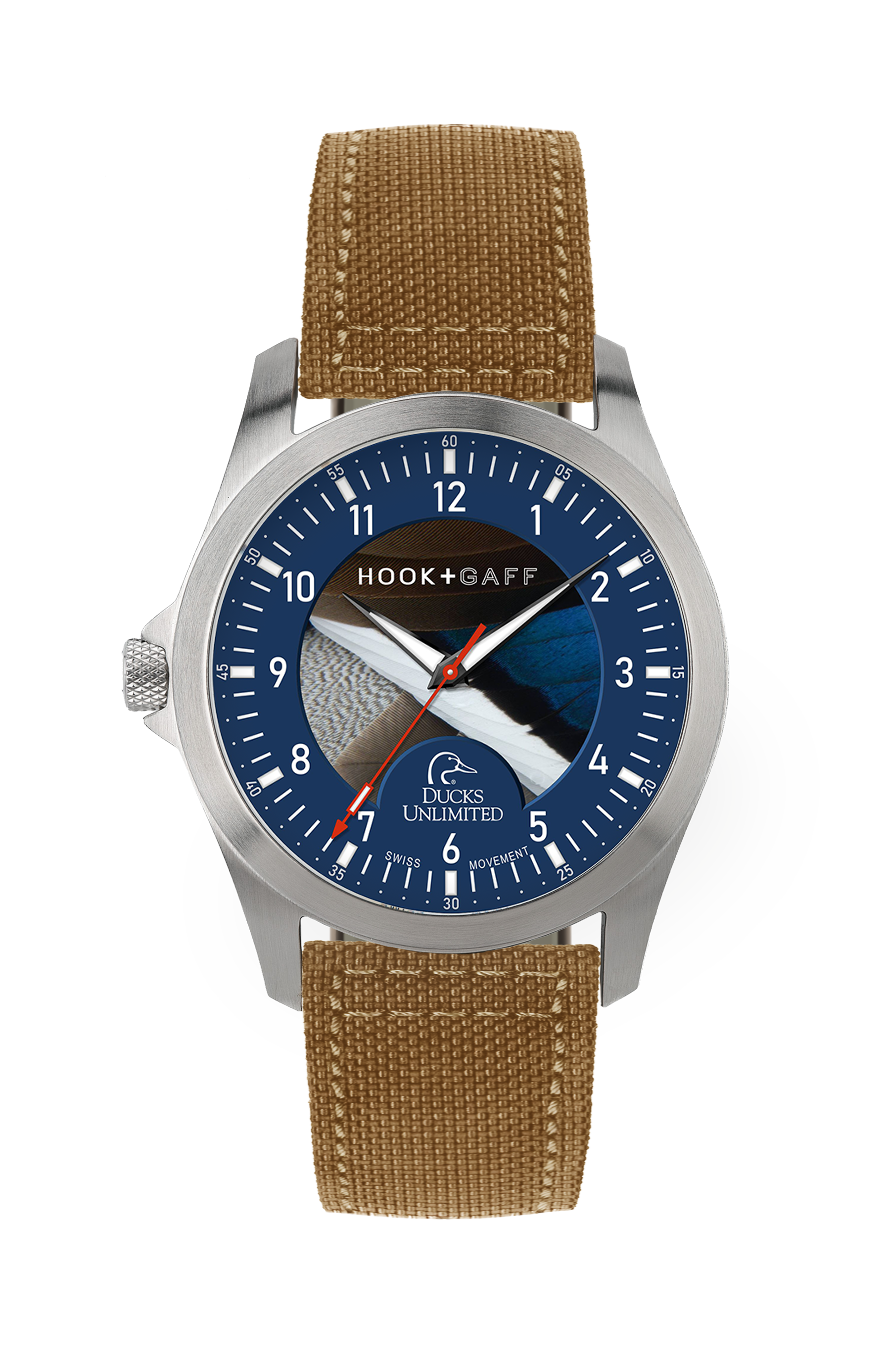 Ducks Unlimited Watch - Mallard Feather Dial