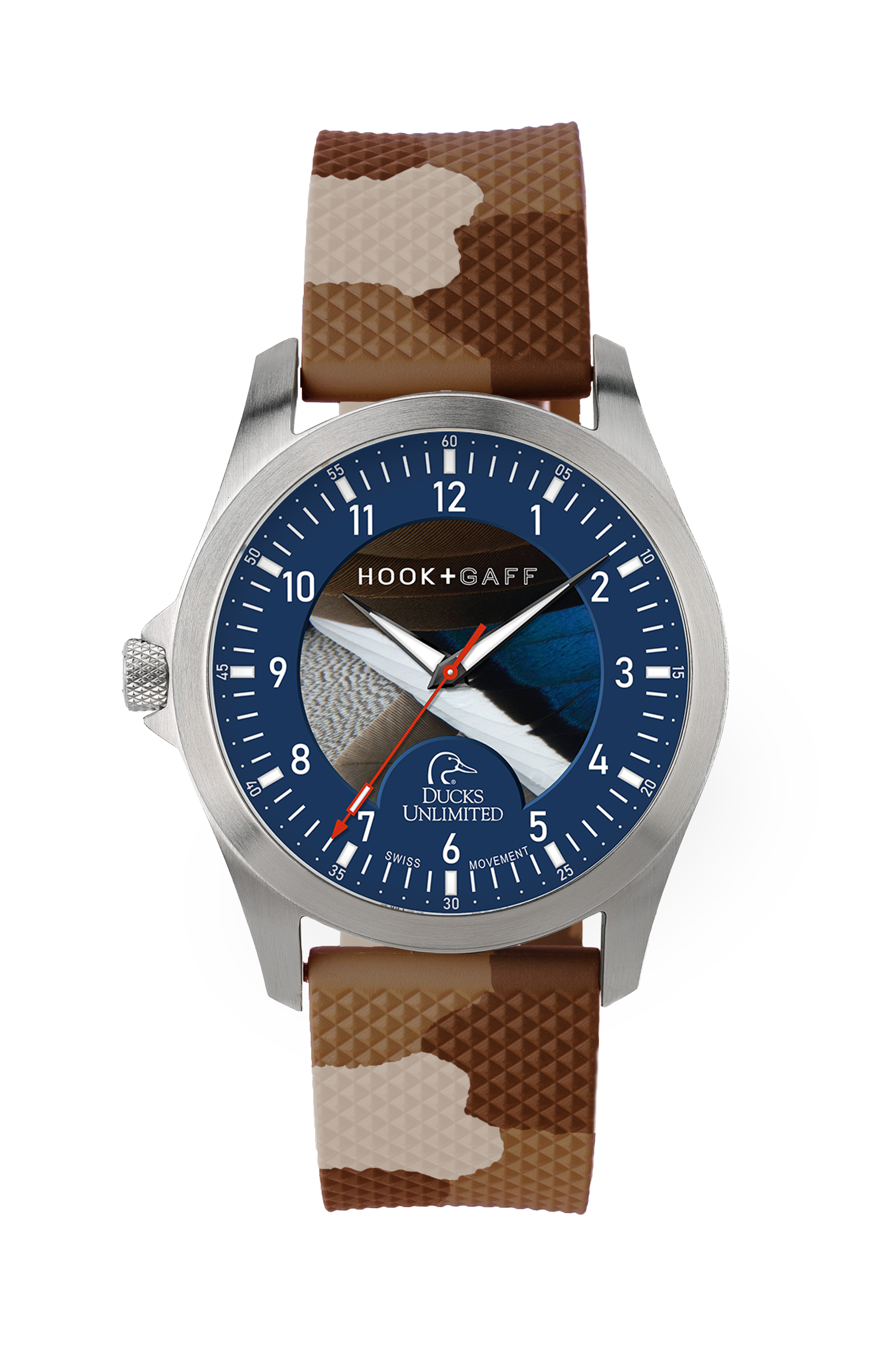 Ducks Unlimited Watch - Mallard Feather Dial