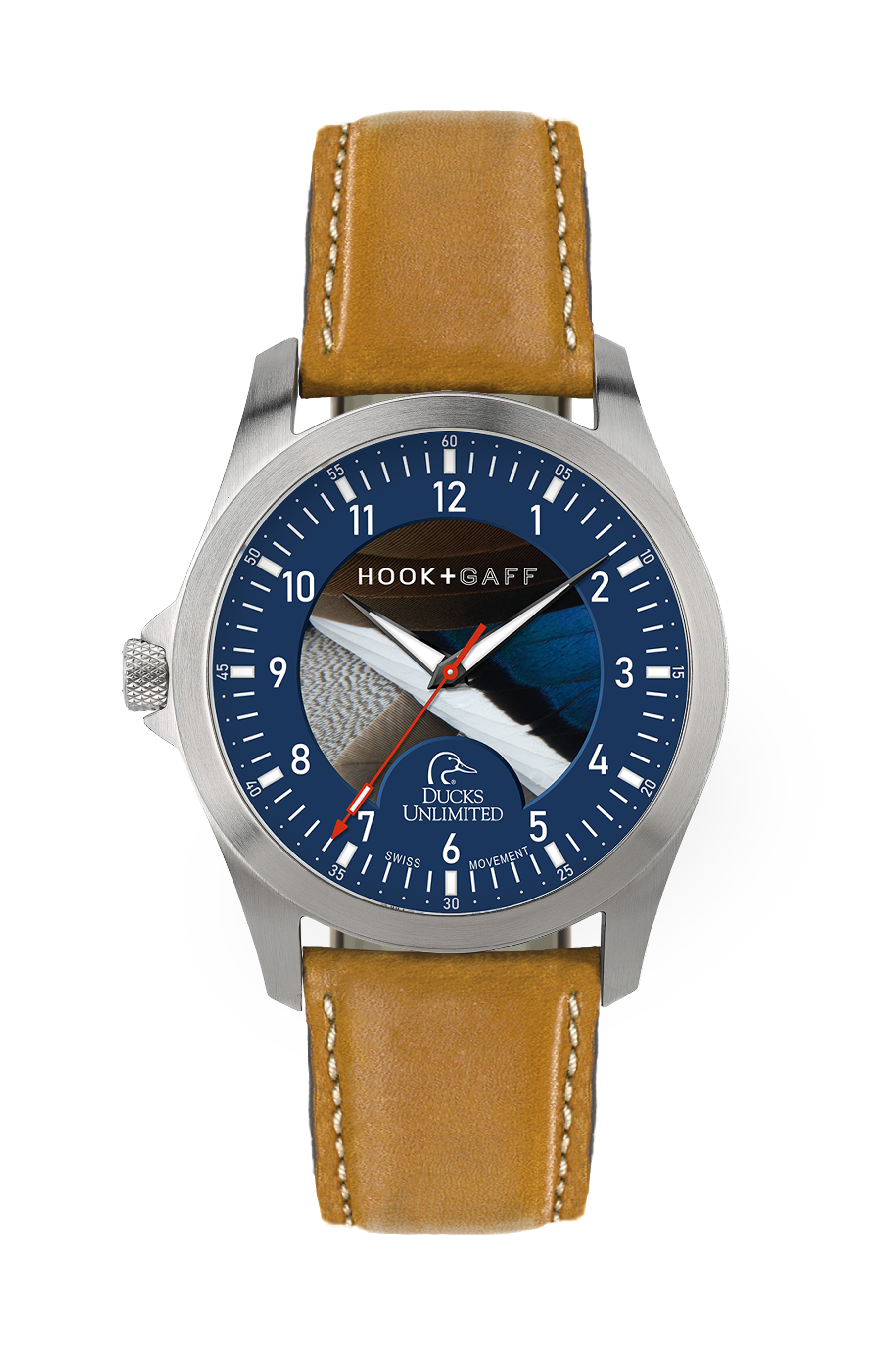 Ducks Unlimited Watch - Mallard Feather Dial