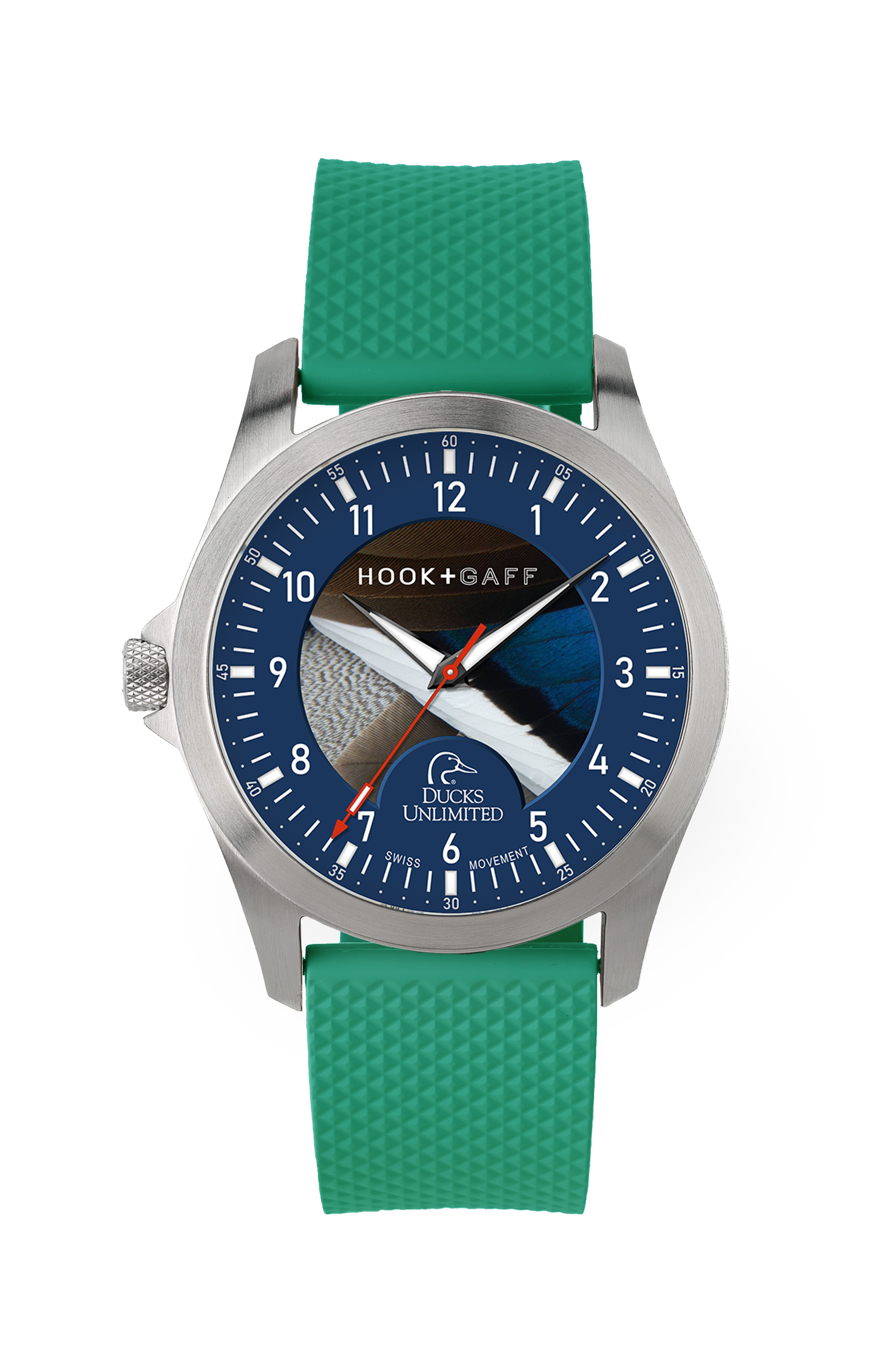 Ducks Unlimited Watch - Mallard Feather Dial