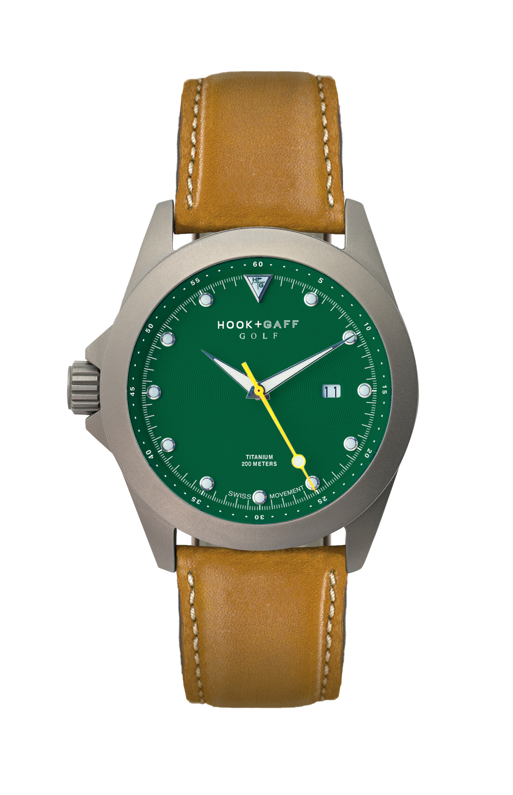 Golf Watch - Green Dial