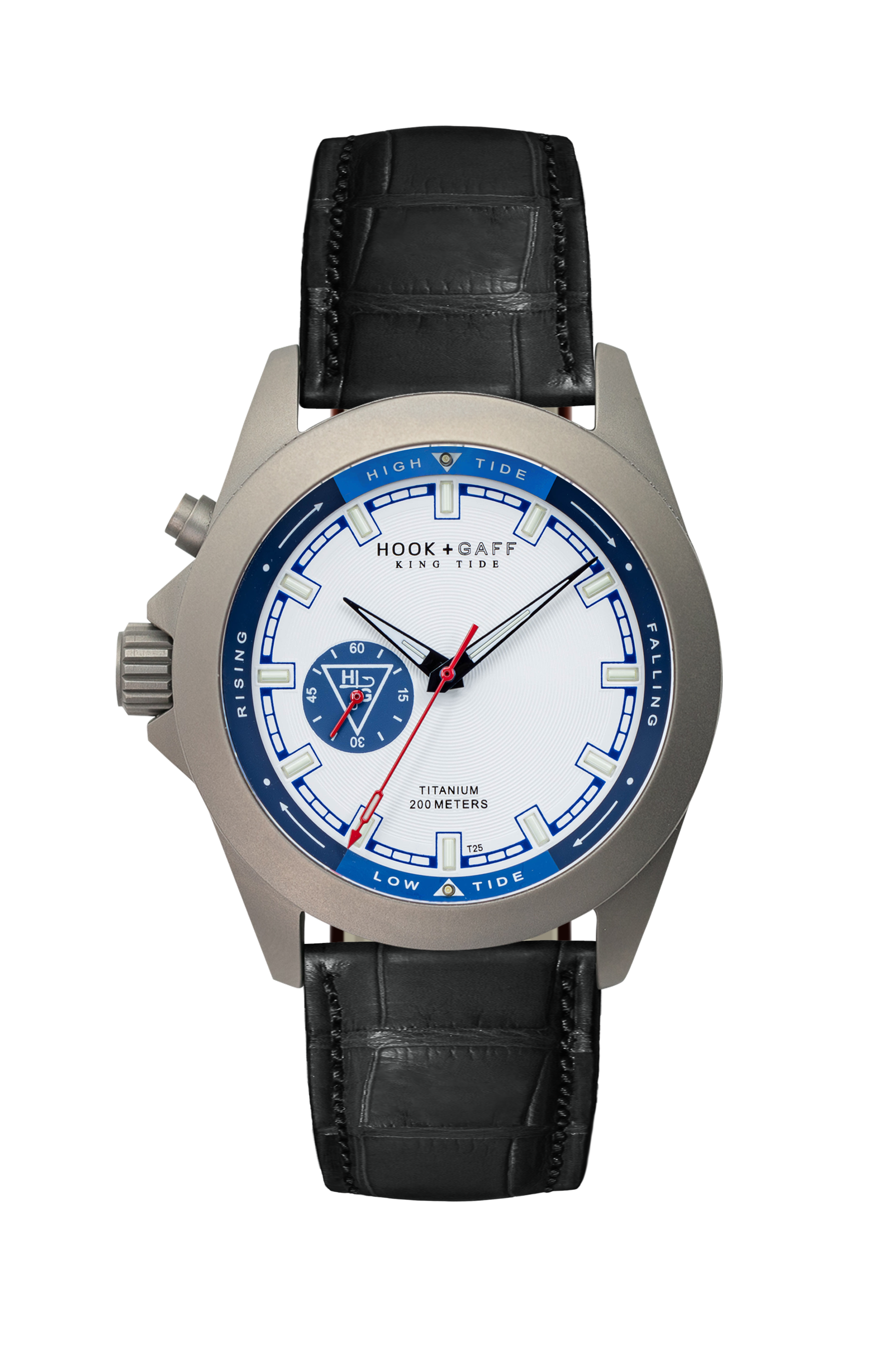 King Tide Watch - White and Blue Dial