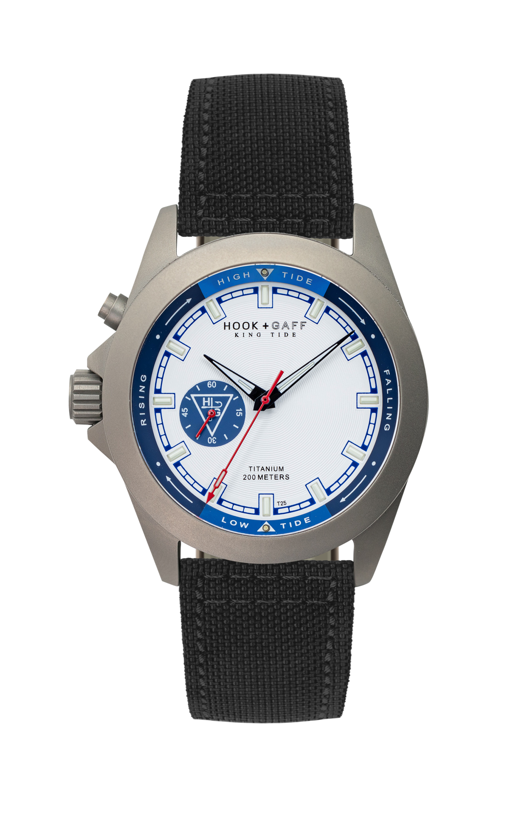 King Tide Watch - White and Blue Dial