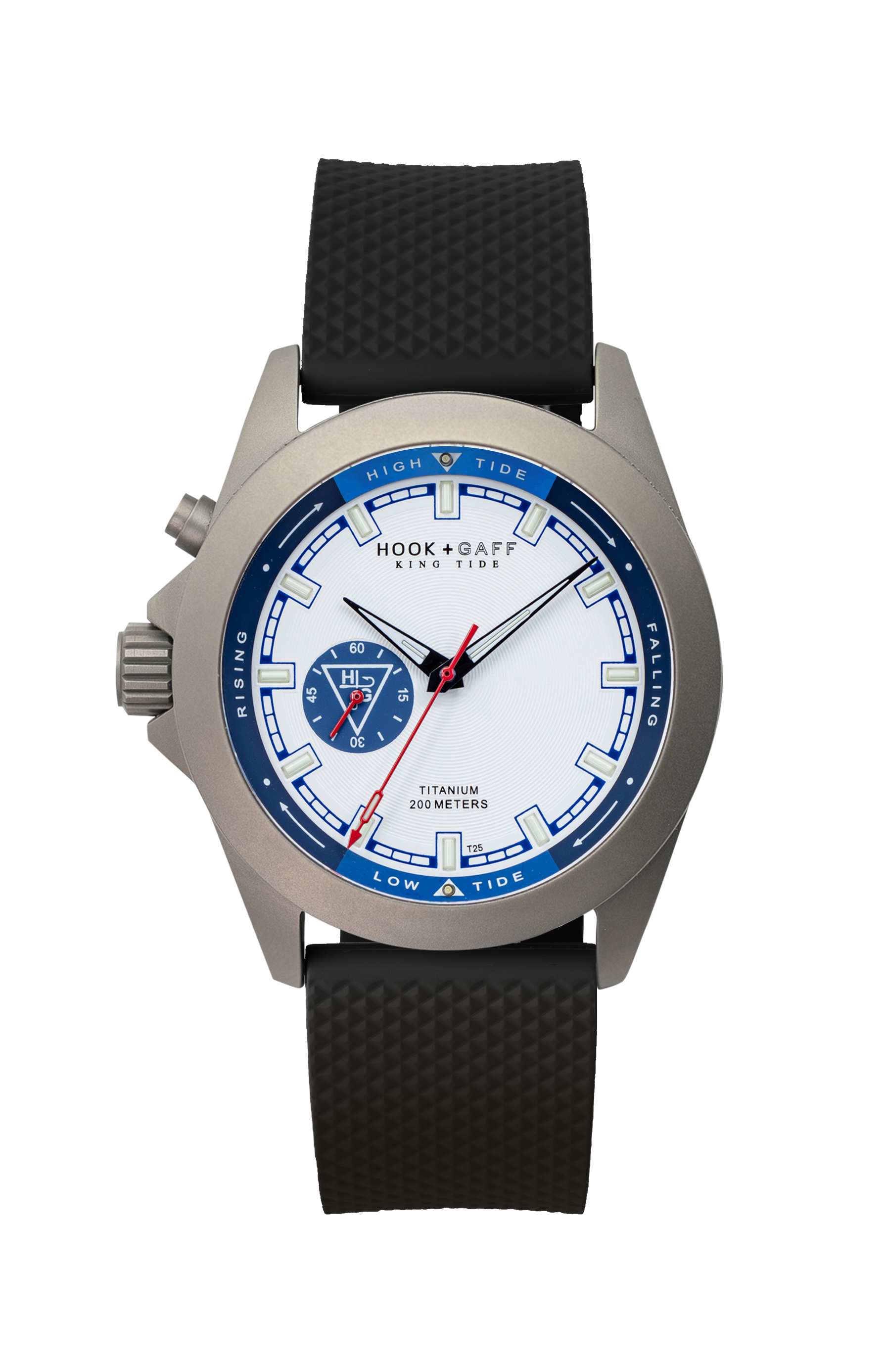 King Tide Watch - White and Blue Dial