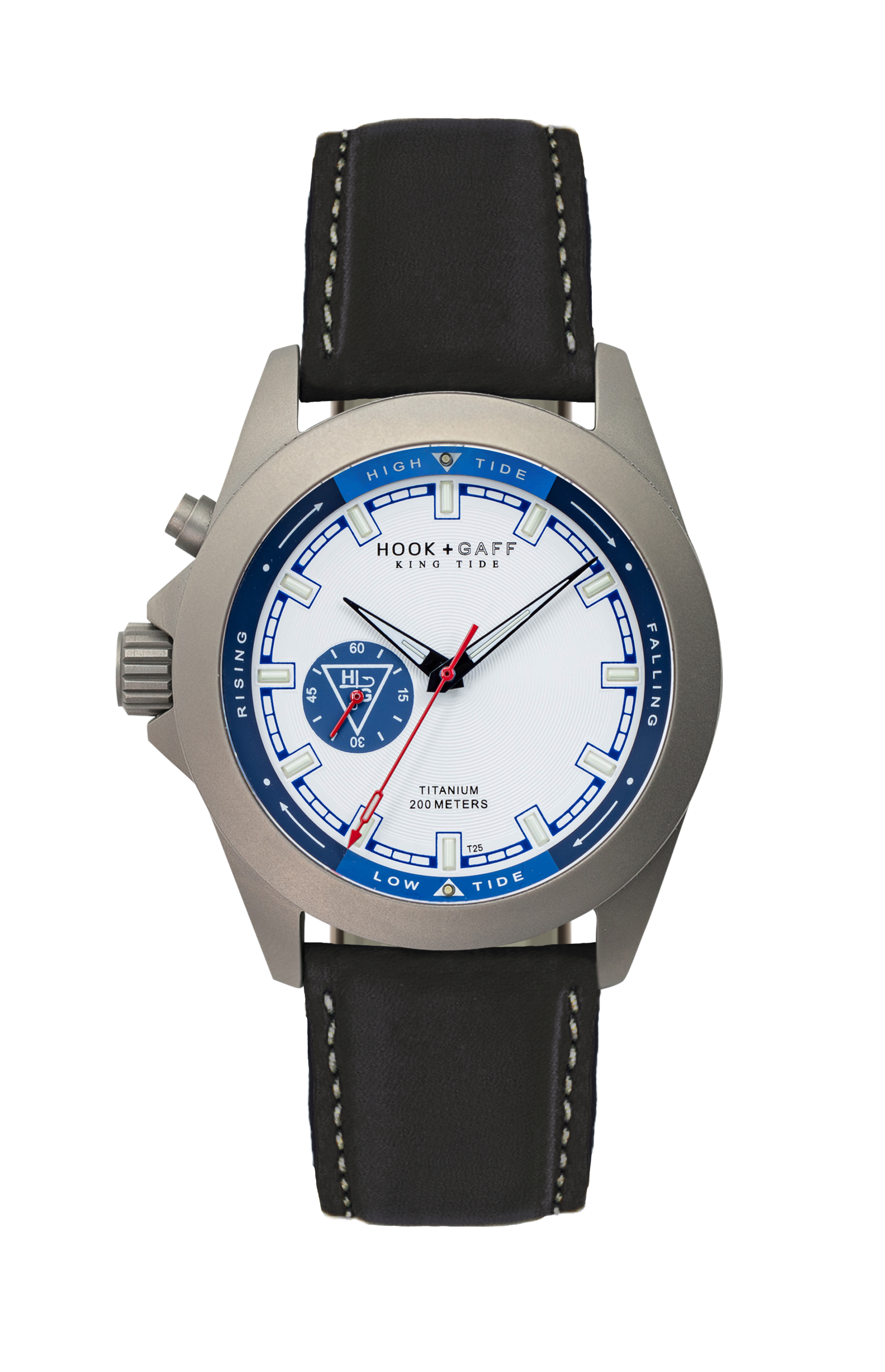 King Tide Watch - White and Blue Dial
