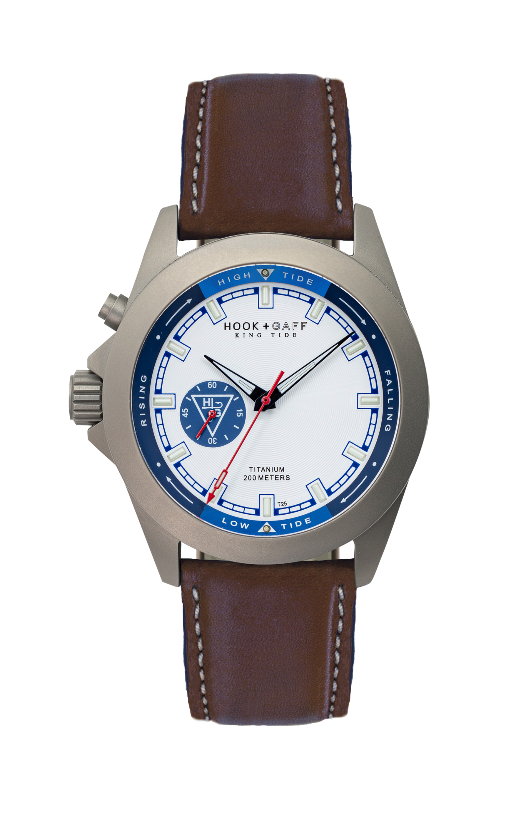 King Tide Watch - White and Blue Dial