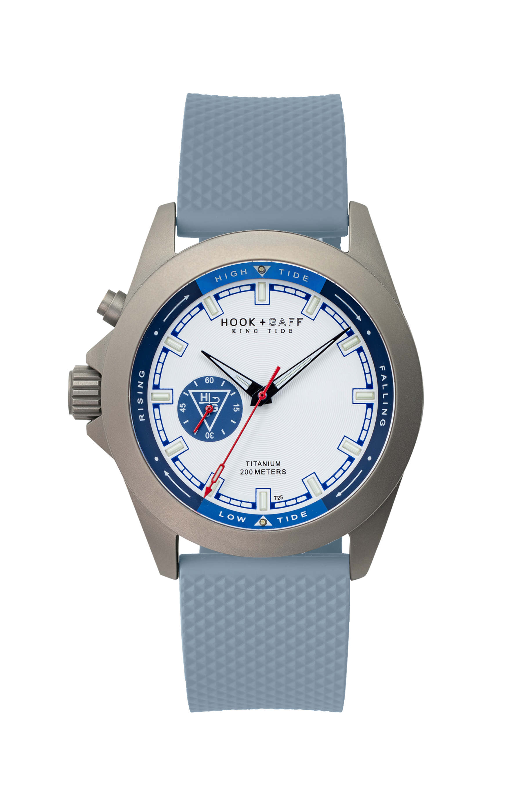 King Tide Watch - White and Blue Dial