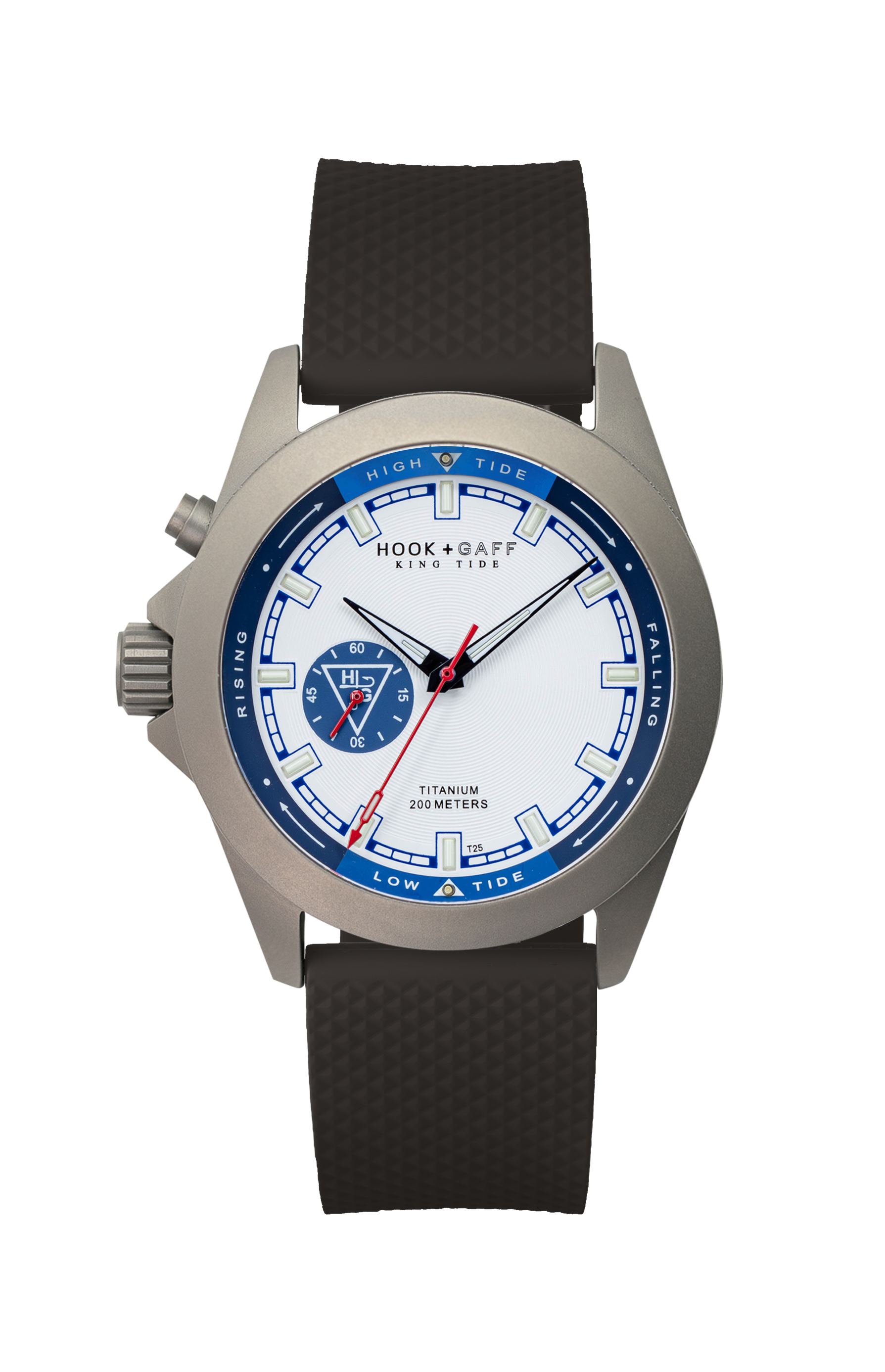 King Tide Watch - White and Blue Dial