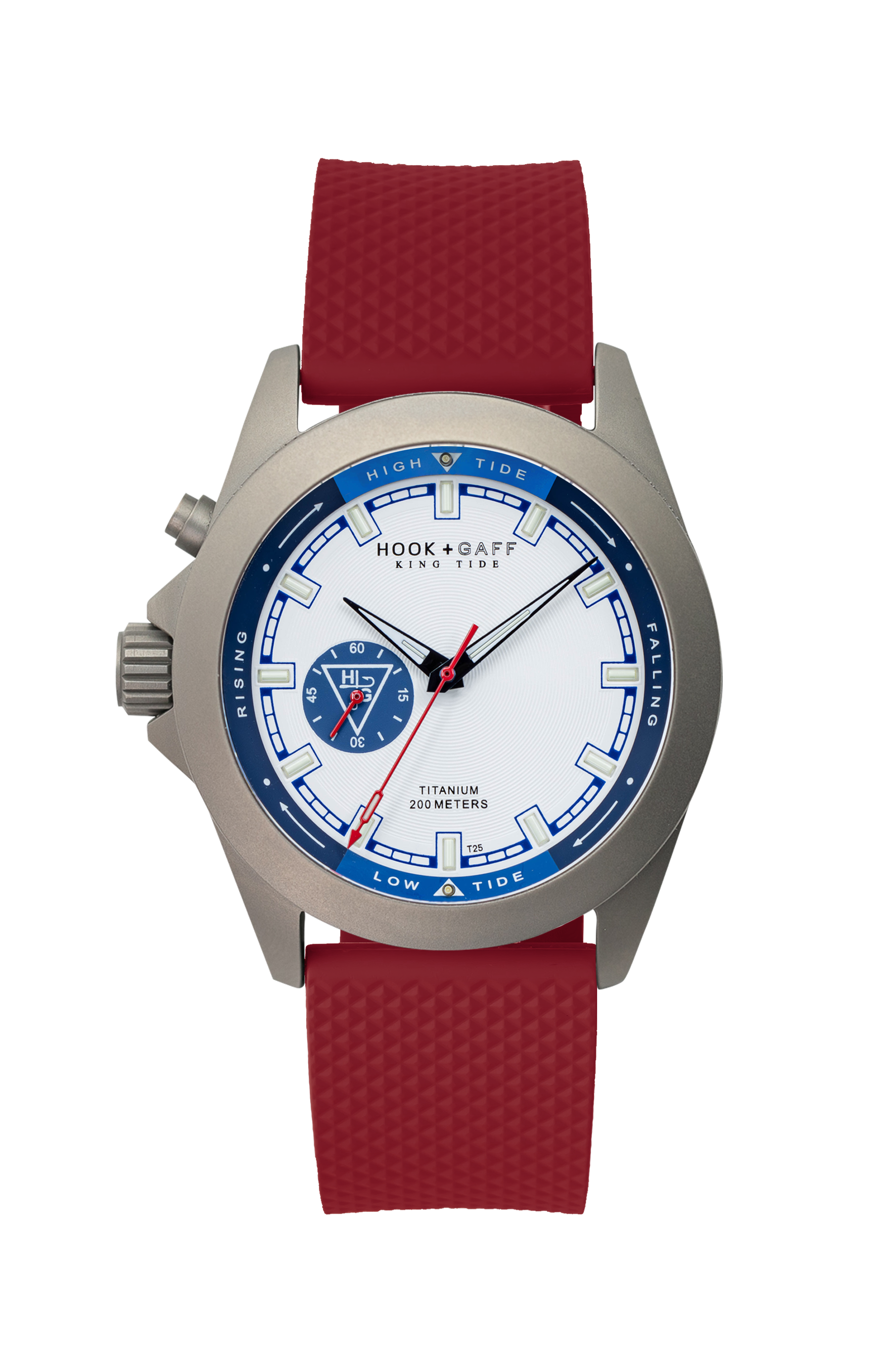 King Tide Watch - White and Blue Dial