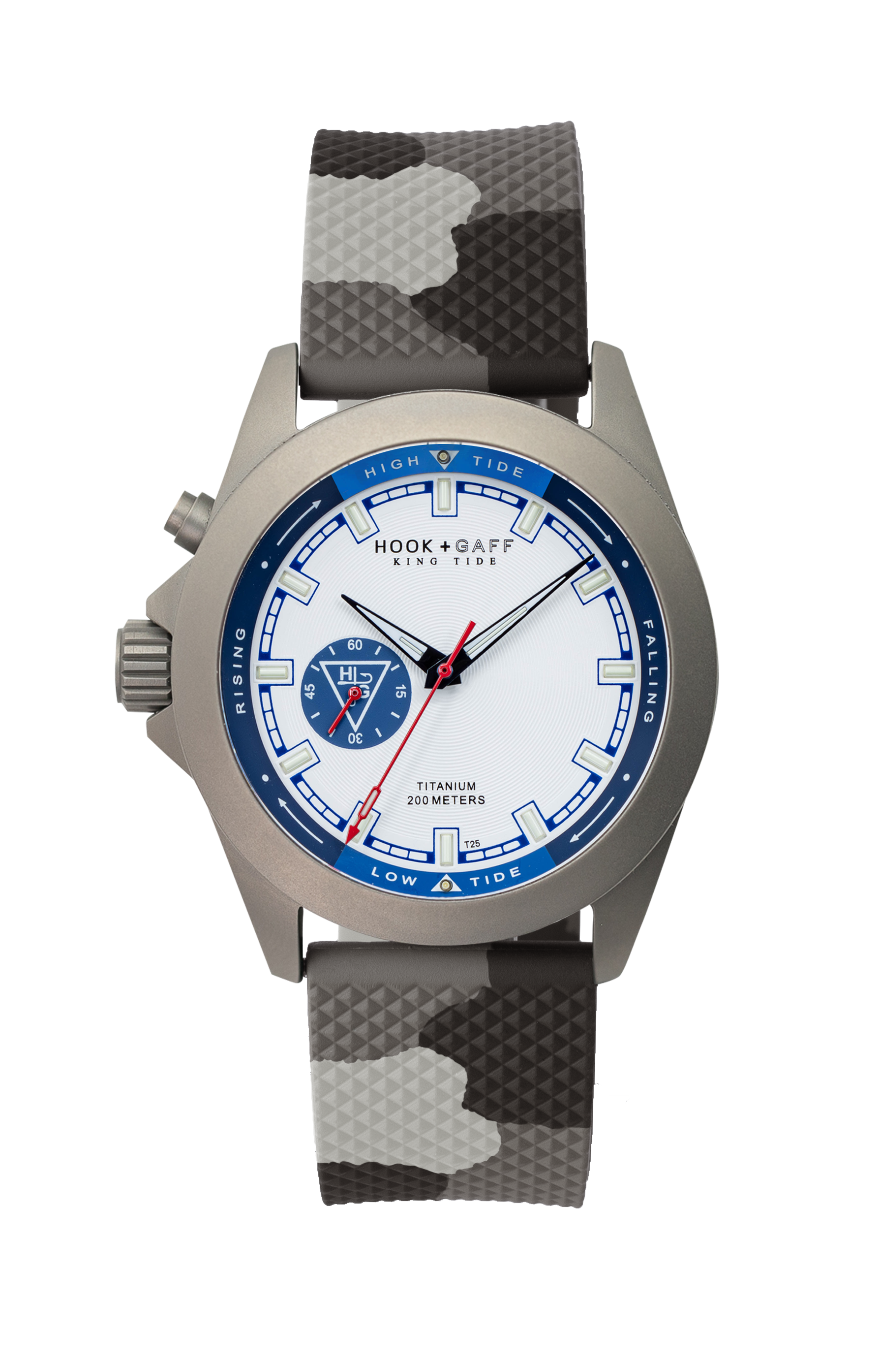 King Tide Watch - White and Blue Dial