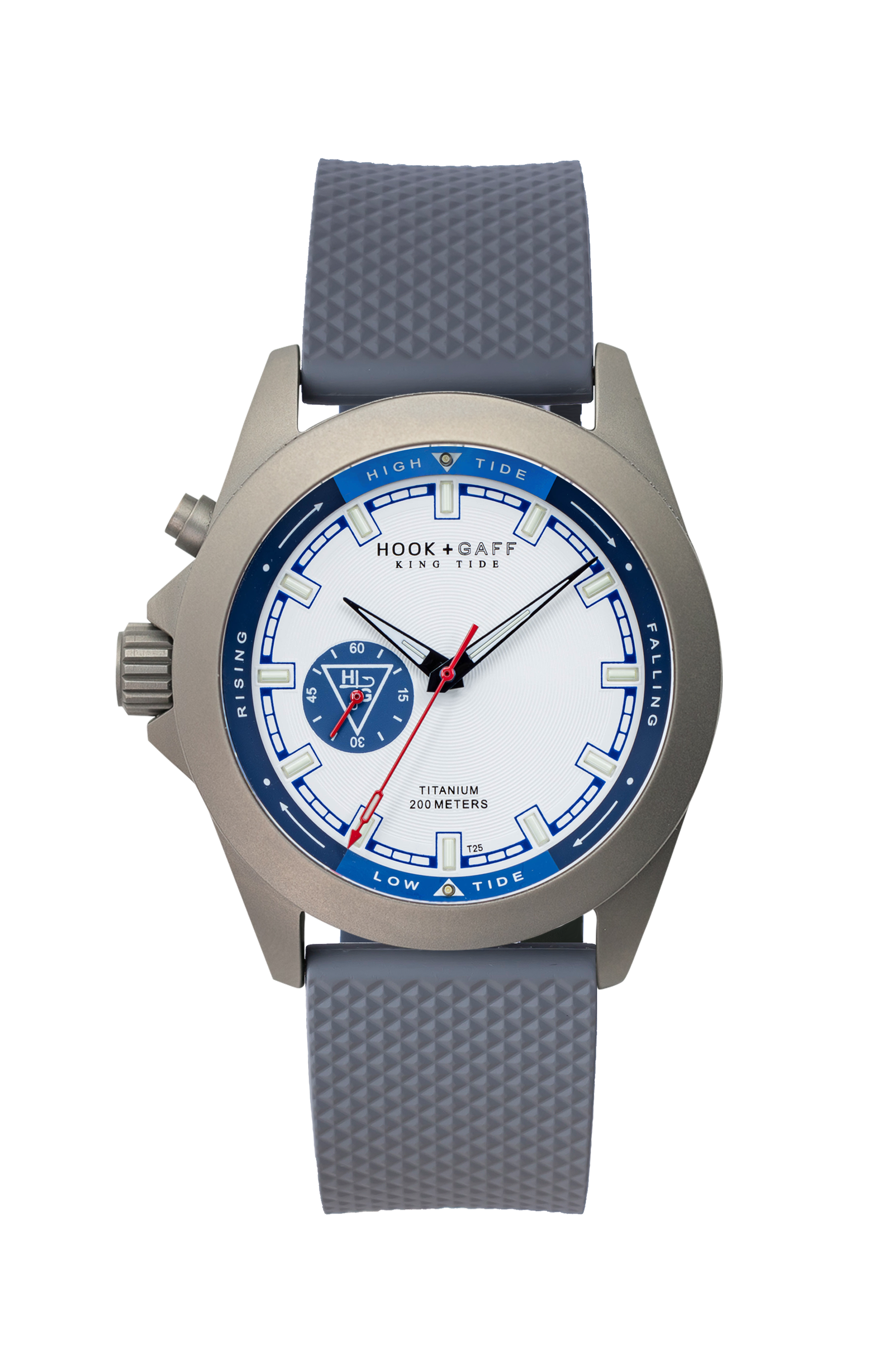 King Tide Watch - White and Blue Dial