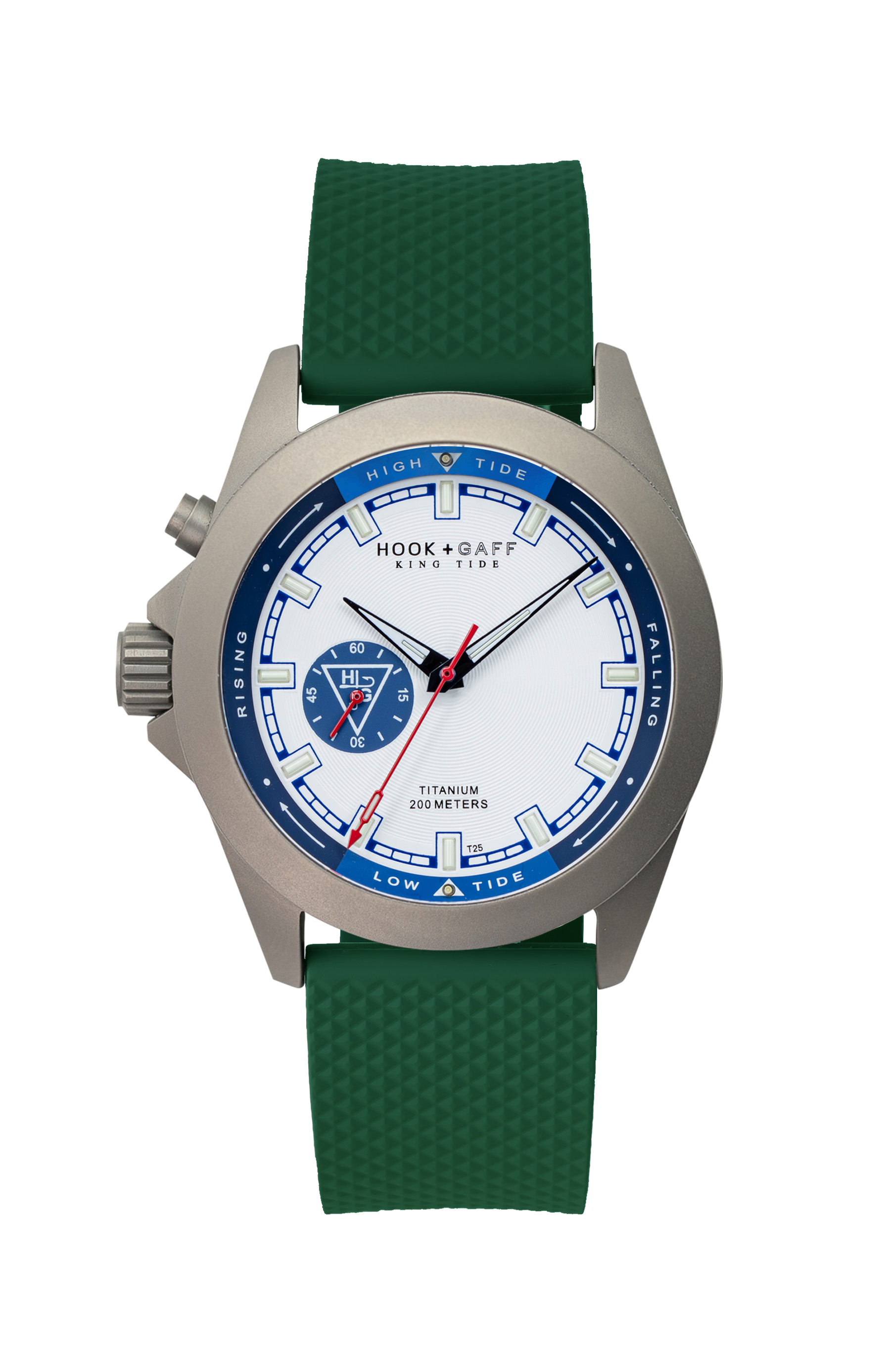 King Tide Watch - White and Blue Dial