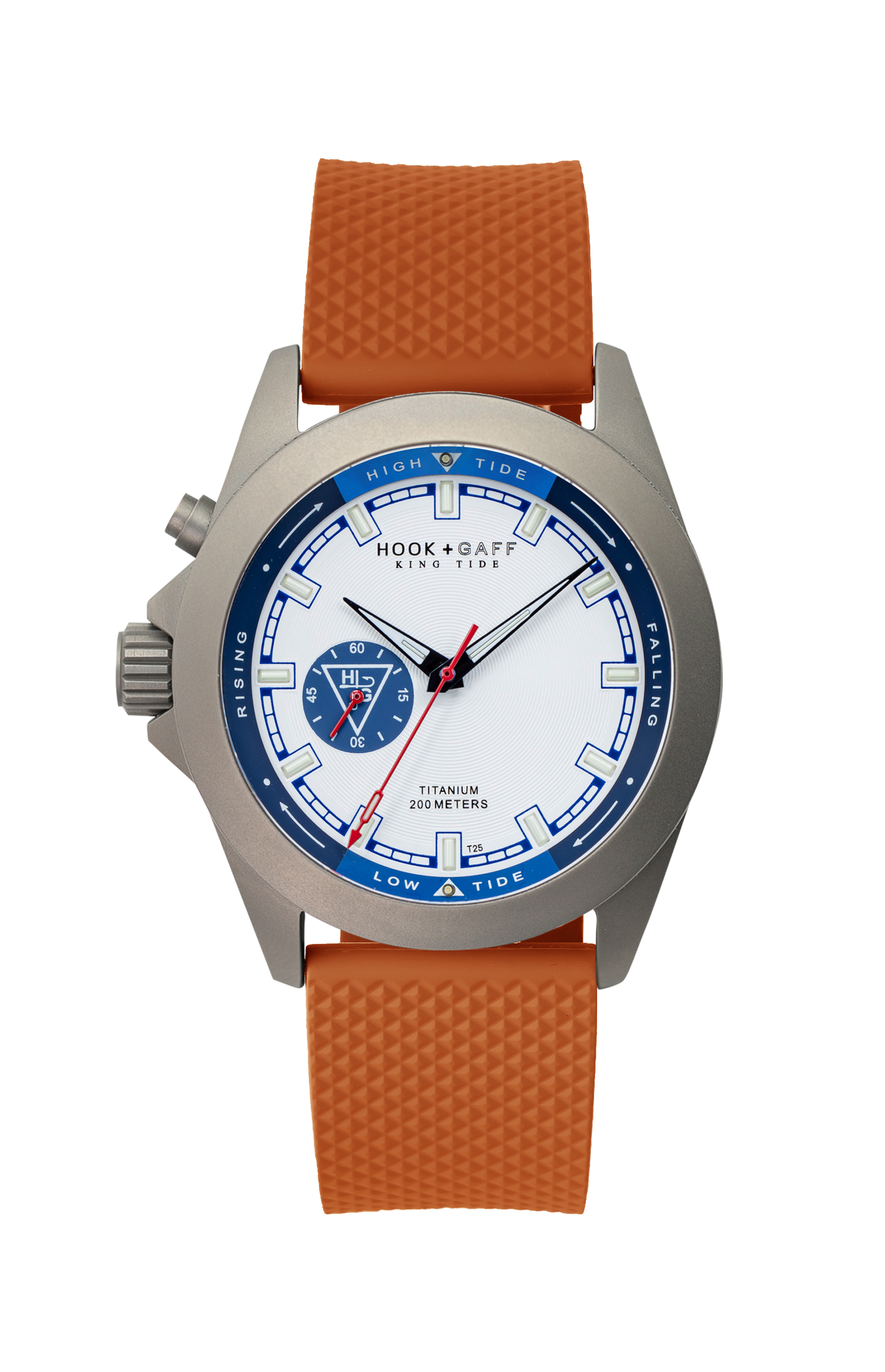 King Tide Watch - White and Blue Dial