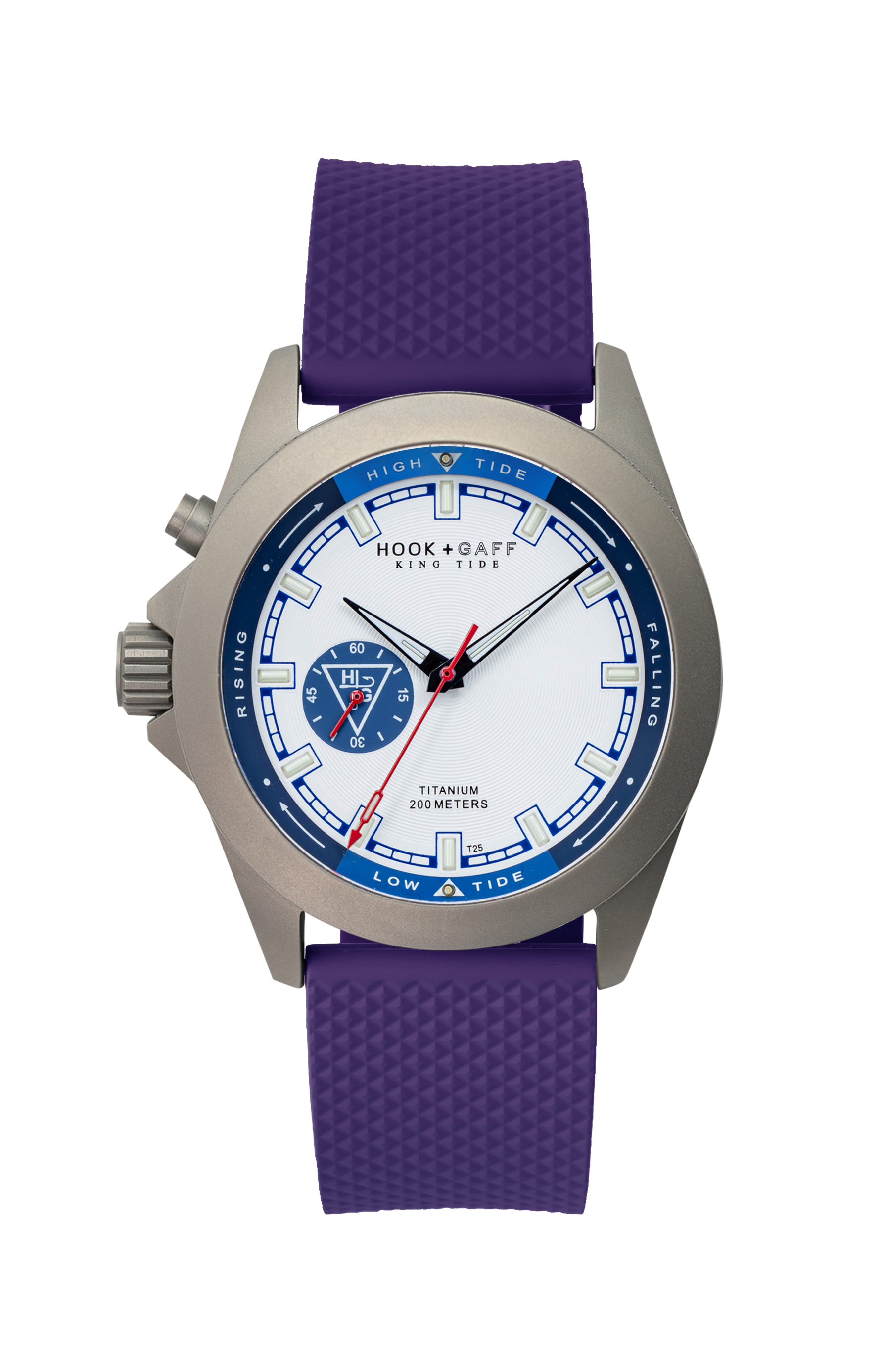 King Tide Watch - White and Blue Dial